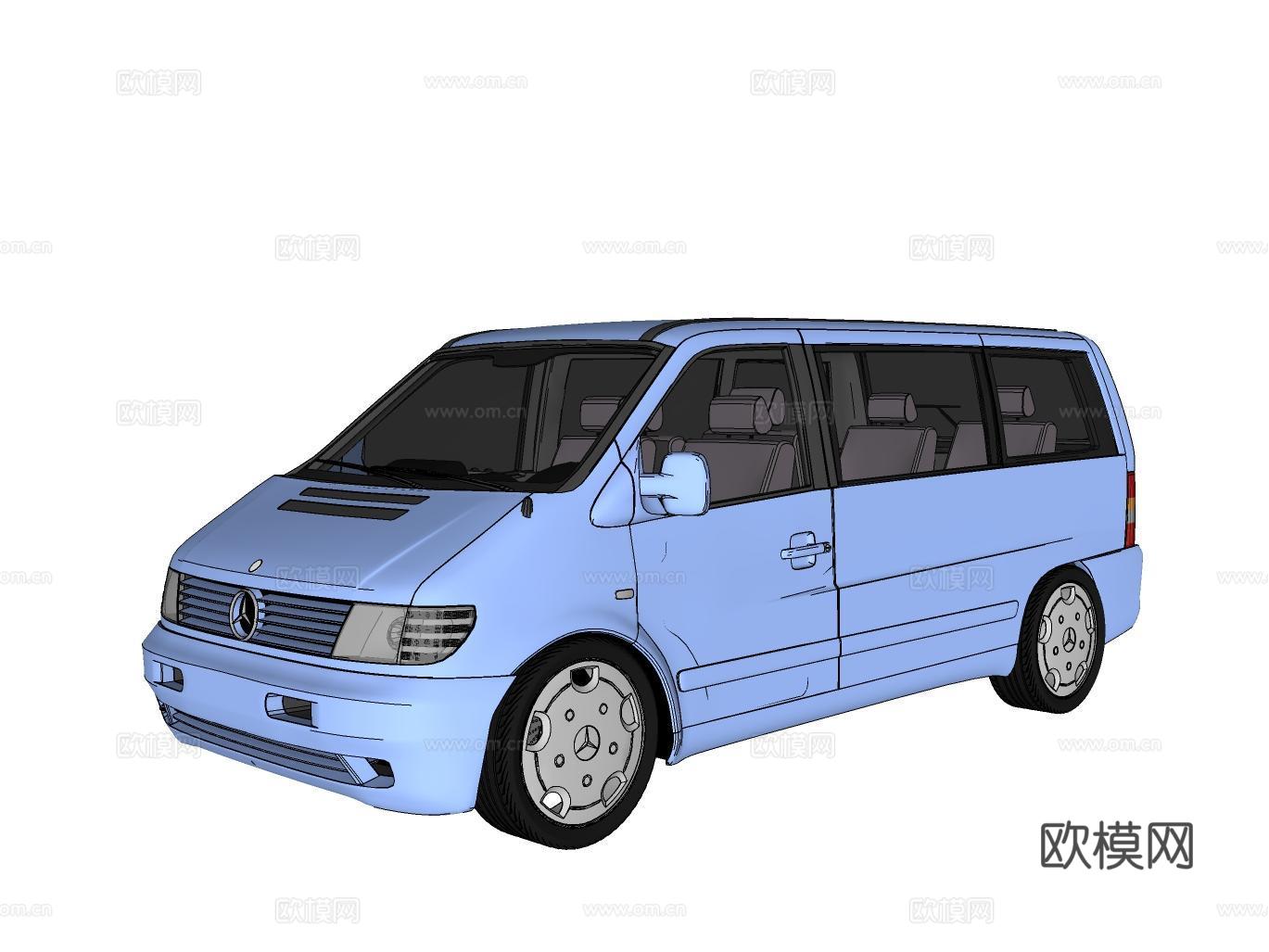 汽车su模型下载（渲染图2）