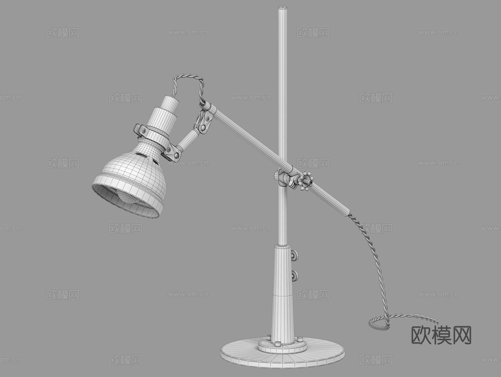 LampsShop 摇臂台灯3d模型下载（渲染图4）