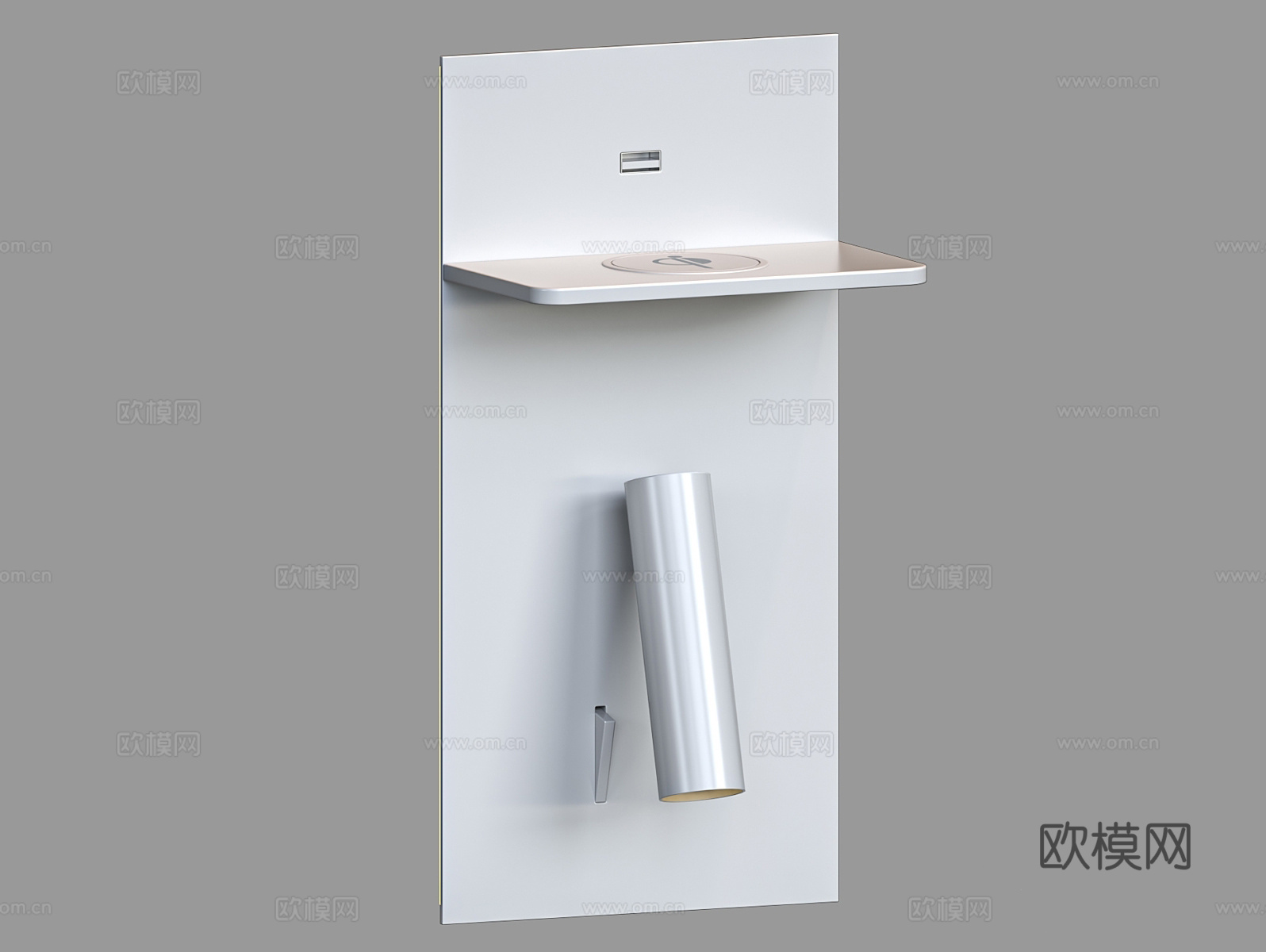 LampsShop手机支架 床头壁灯 阅读灯3d模型下载（渲染图2）