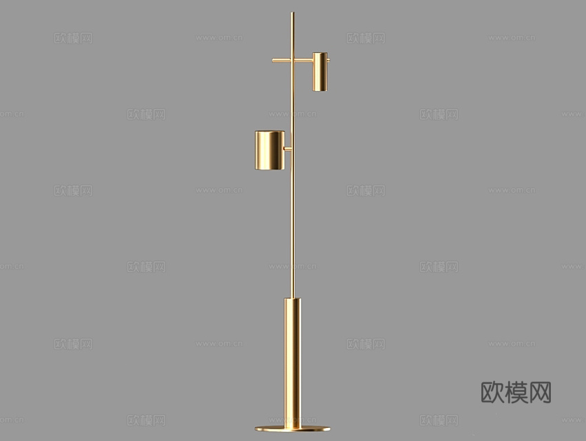 LampsShop 落地灯3d模型下载（渲染图1）