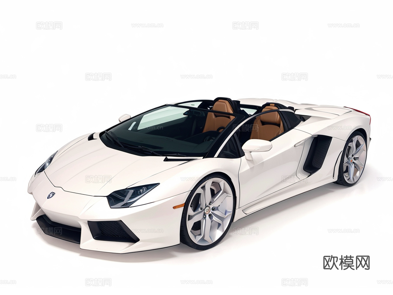 汽车su模型下载（渲染图1）