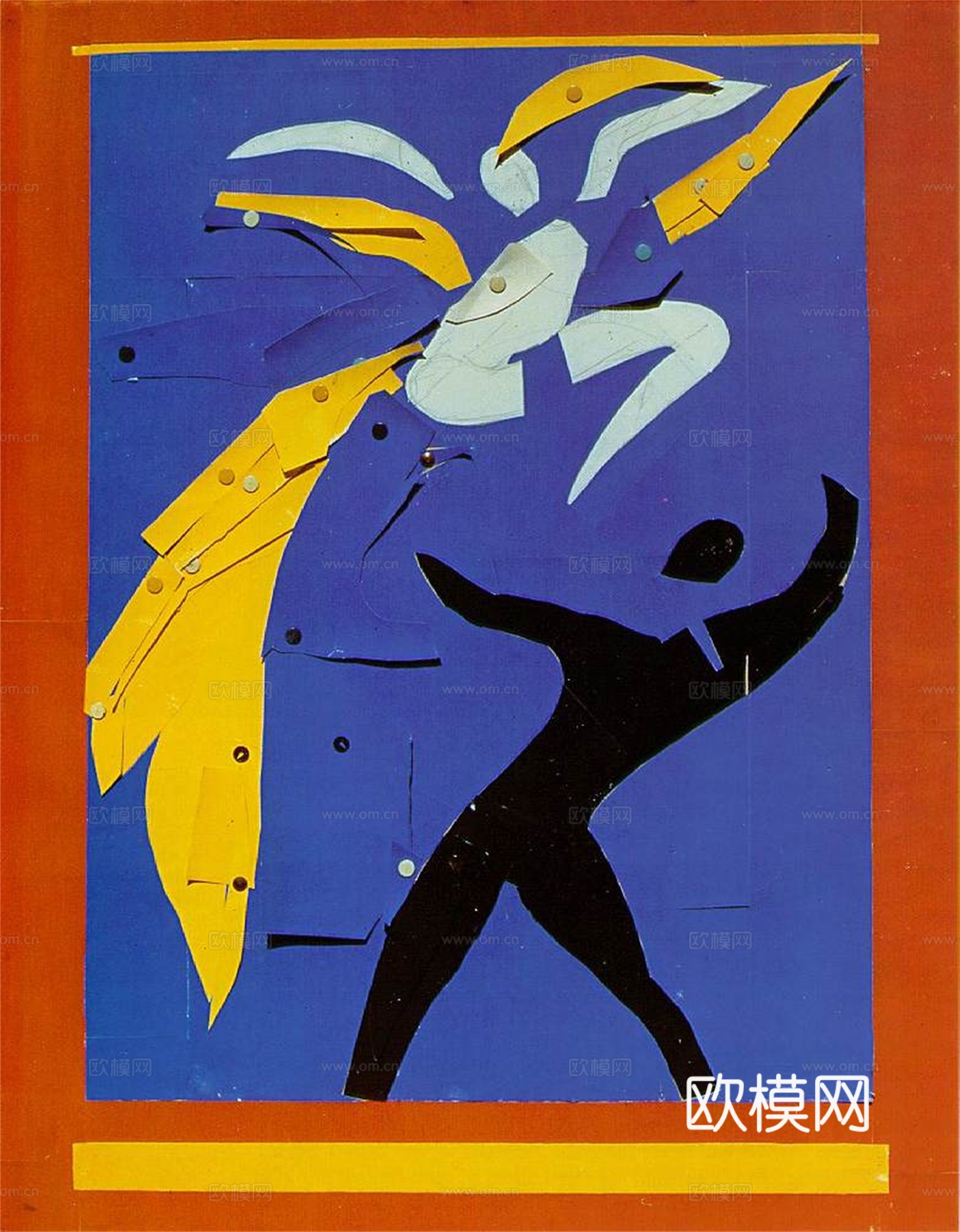 马蒂斯野兽派绘画作品，现代世界经典名画，抽象画032 马蒂斯下载