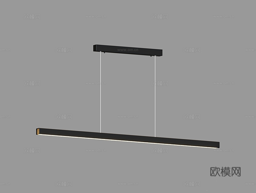 LampsShop 办公吊灯3d模型下载（渲染图1）