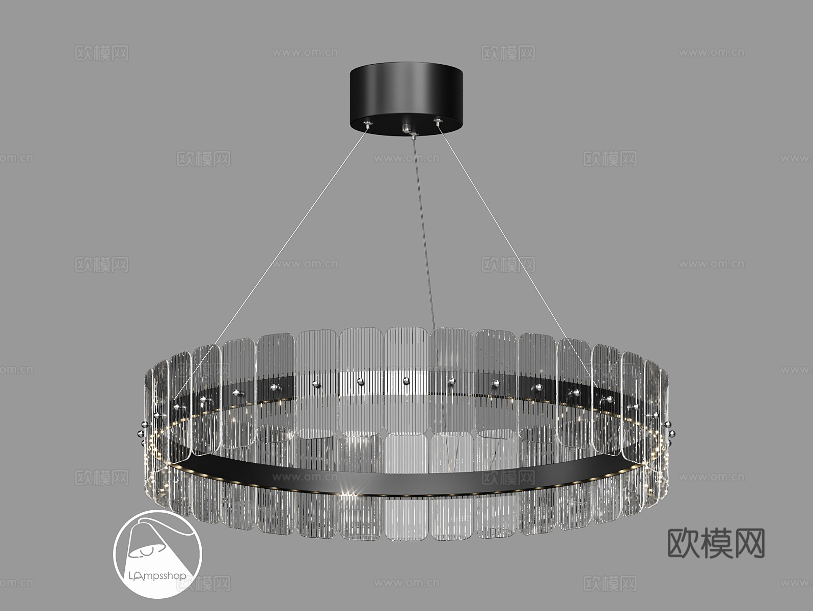 LampsShop 吊灯3d模型下载（渲染图2）