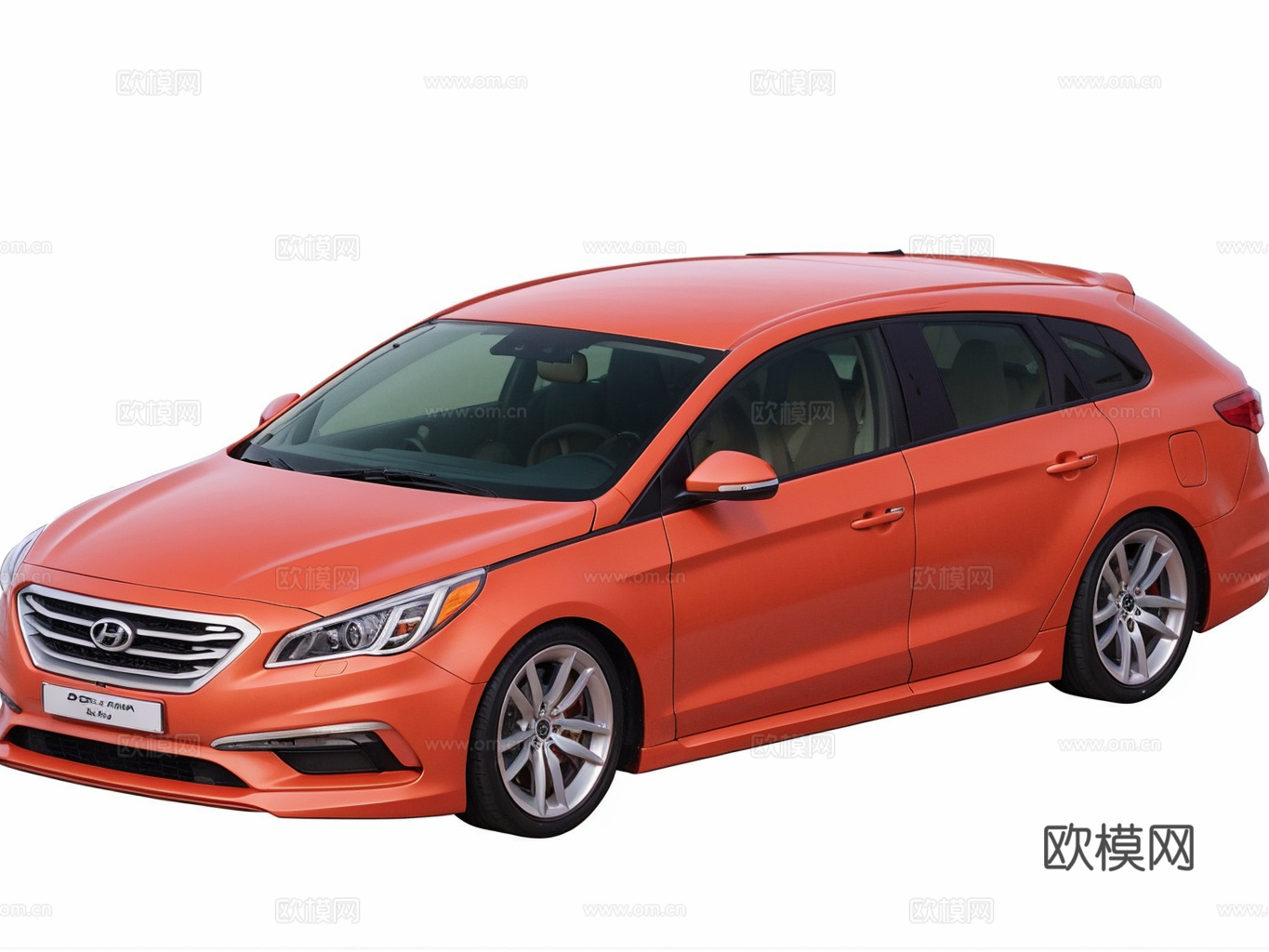 汽车su模型下载（渲染图1）