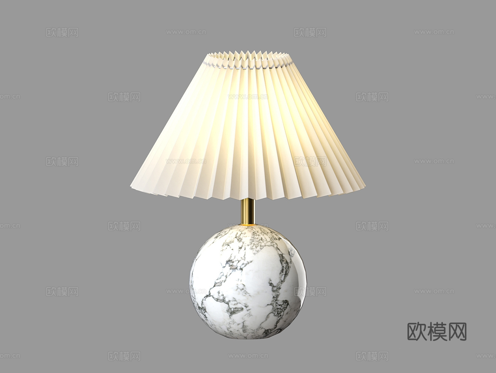 LampsShop 台灯3d模型下载（渲染图2）