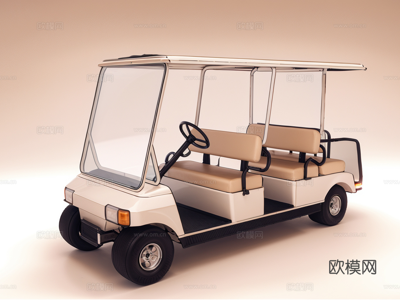 汽车su模型下载（渲染图1）