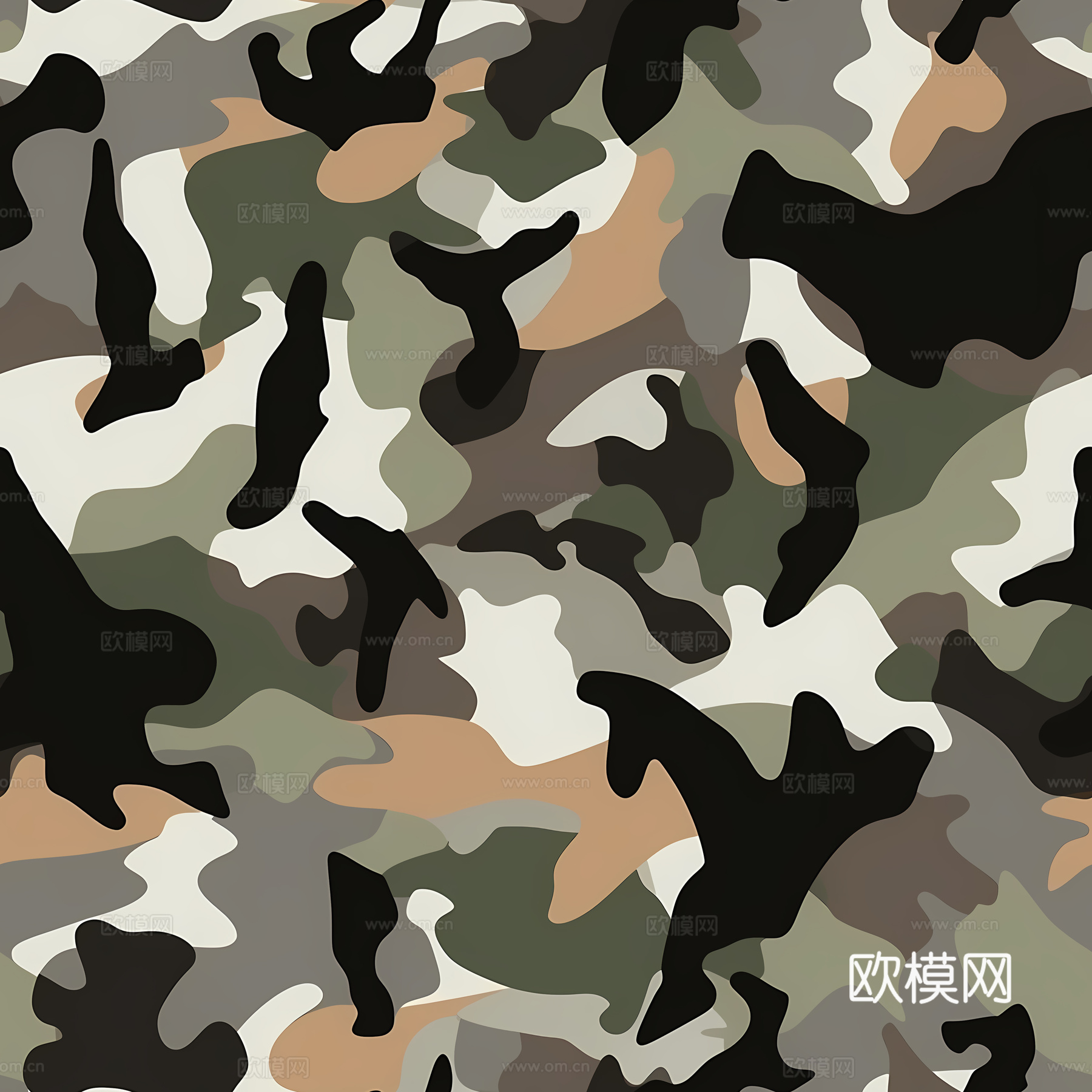 时尚迷彩图案肌理46