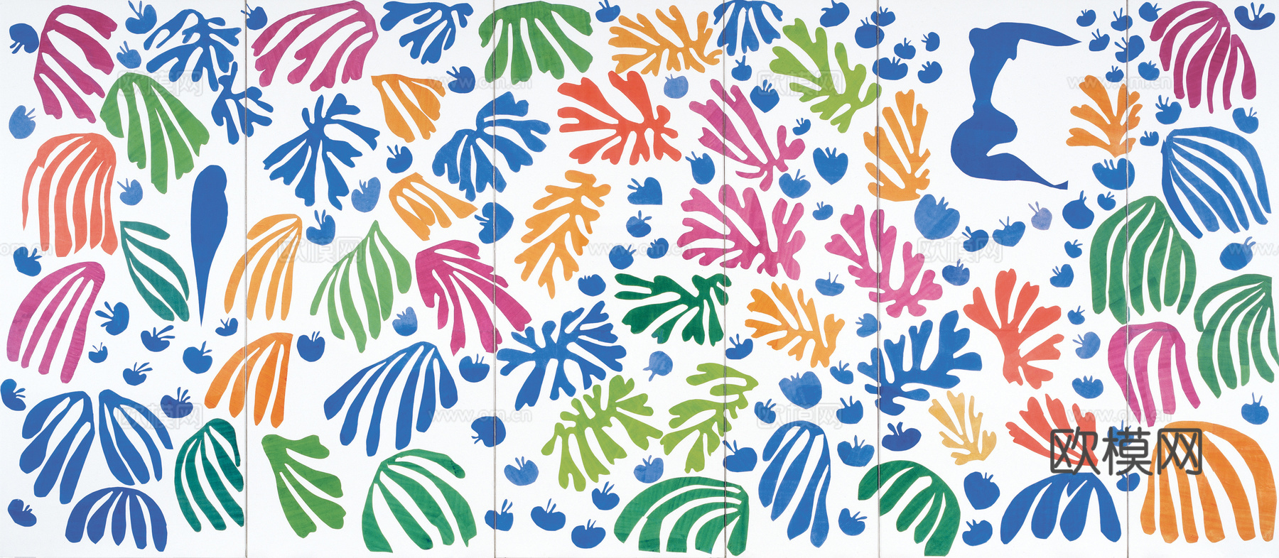 马蒂斯野兽派绘画作品，现代世界经典名画，抽象画479 马蒂斯下载
