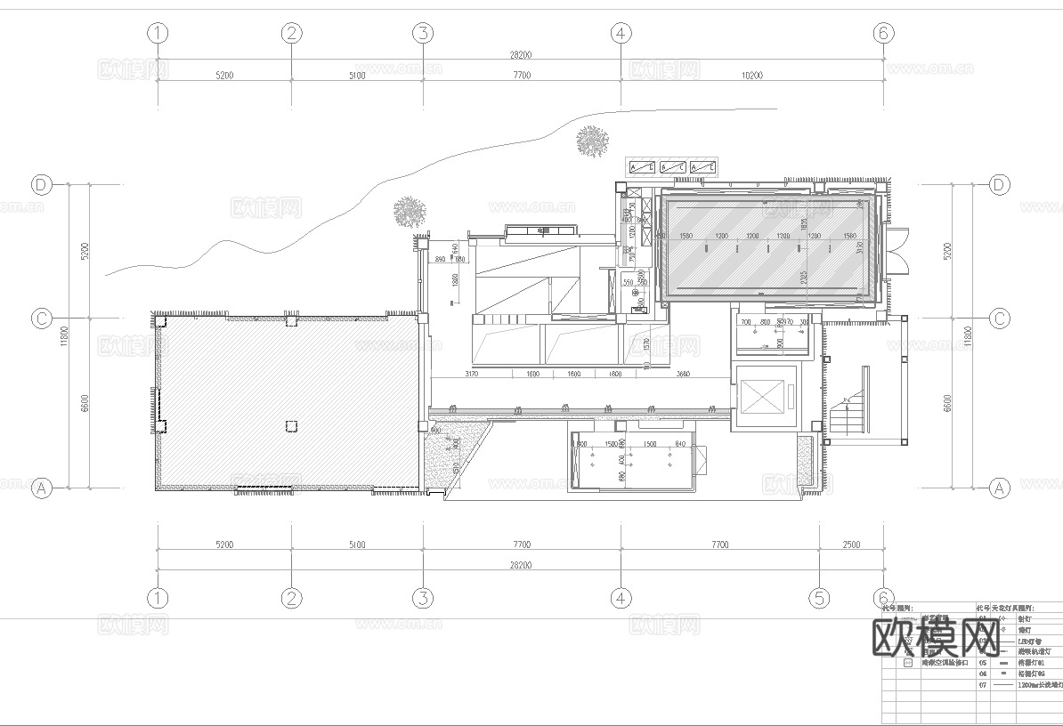 茶楼 茶馆  最新全套施工图合集cad施工图