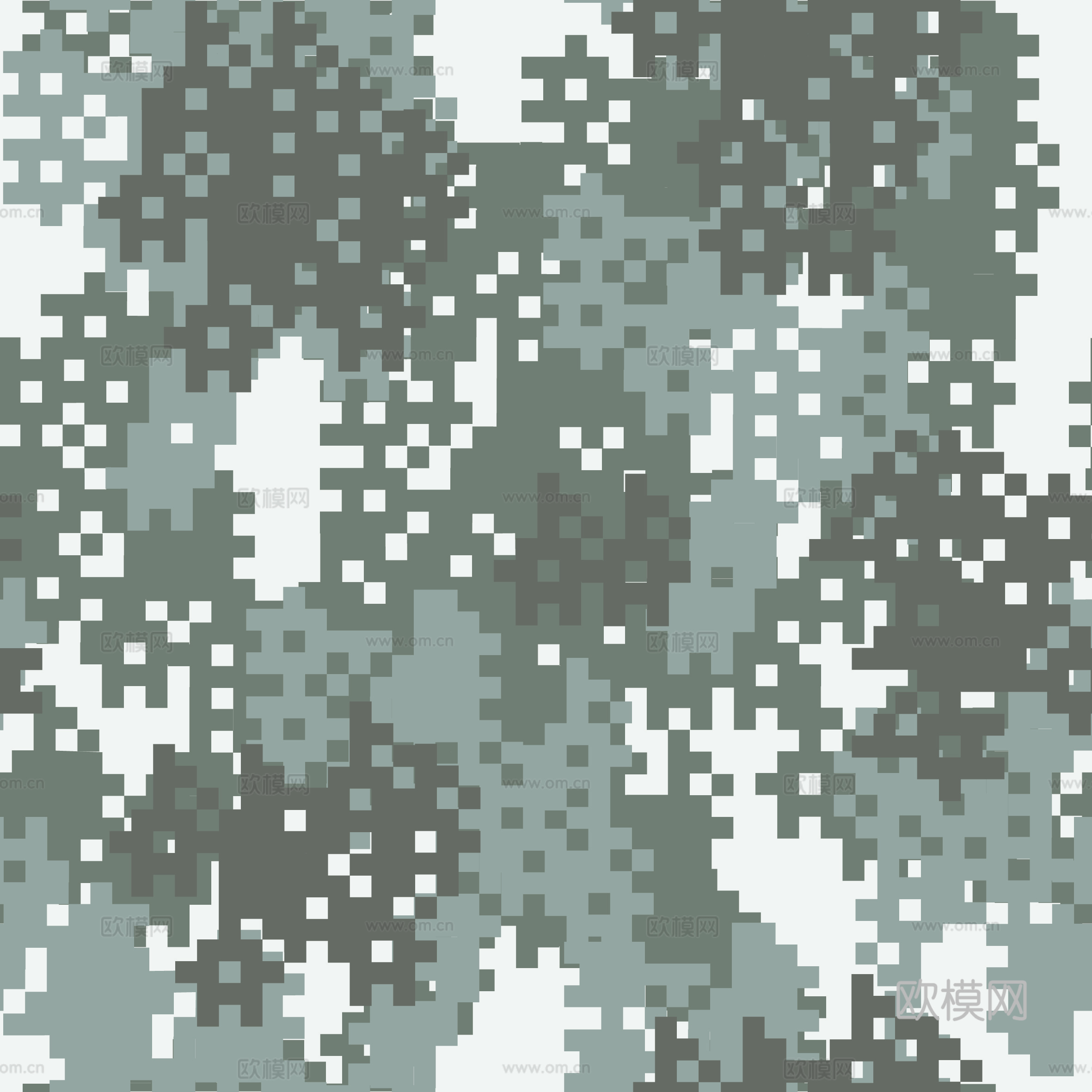 海陆空军绿迷彩服花纹图案118