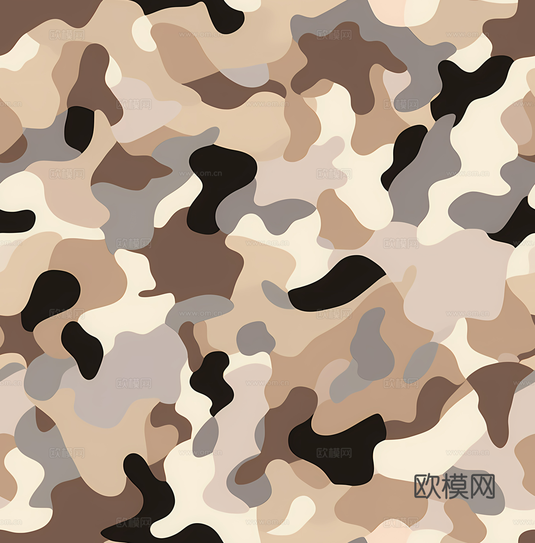 时尚迷彩图案肌理66