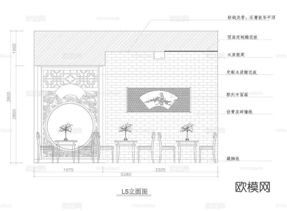 茶楼 茶馆  最新全套施工图合集cad施工图