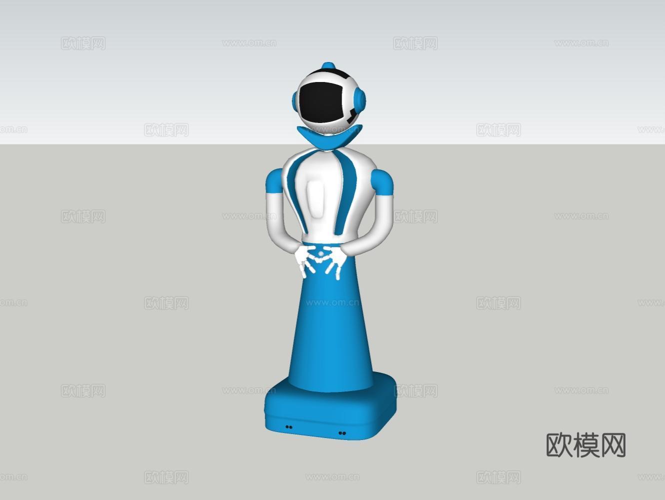 雕塑摆件家具灯具器材设备室外建筑小品su模型下载（渲染图2）