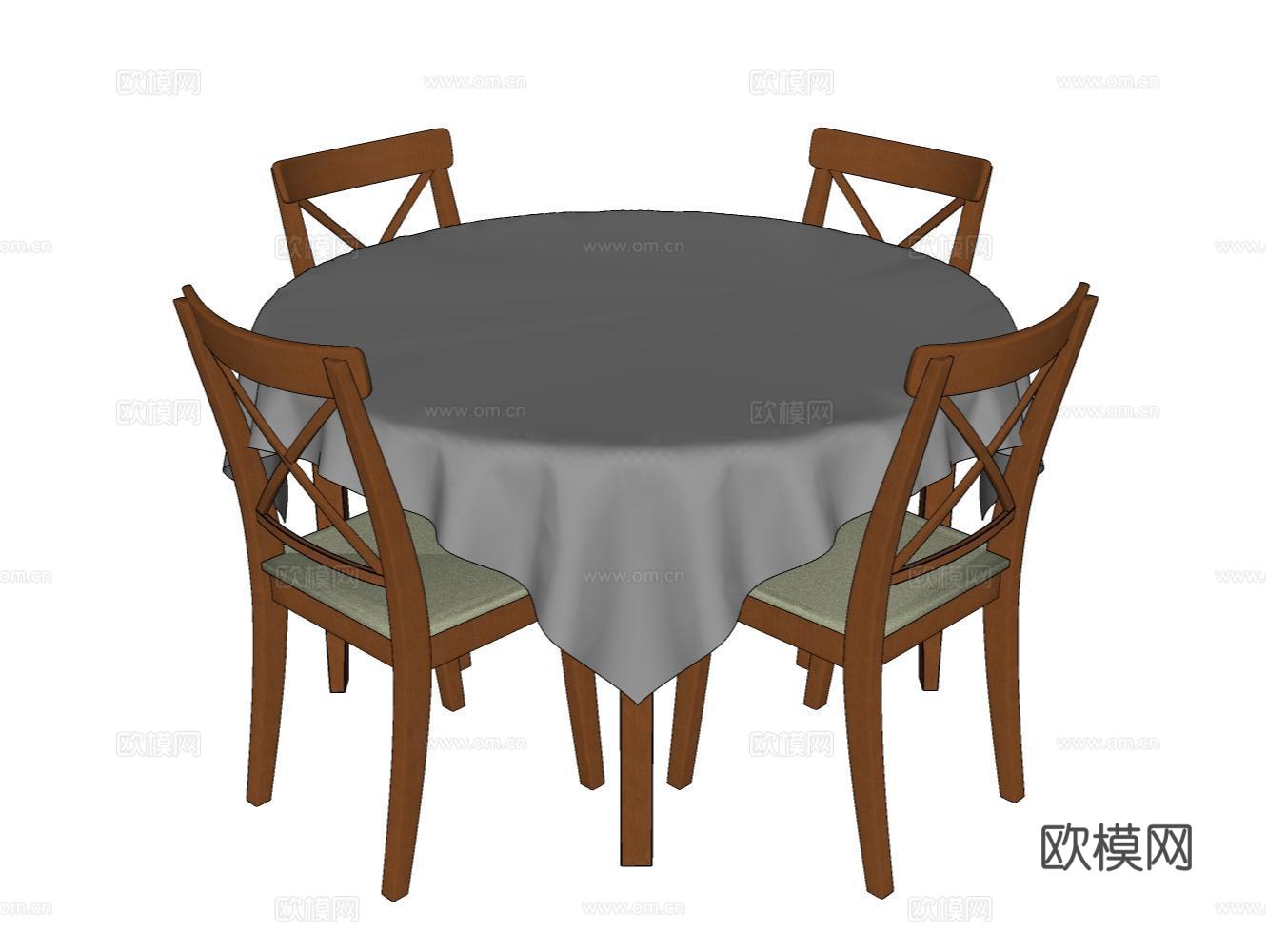 雕塑摆件家具灯具器材设备室外建筑小品su模型下载（渲染图2）