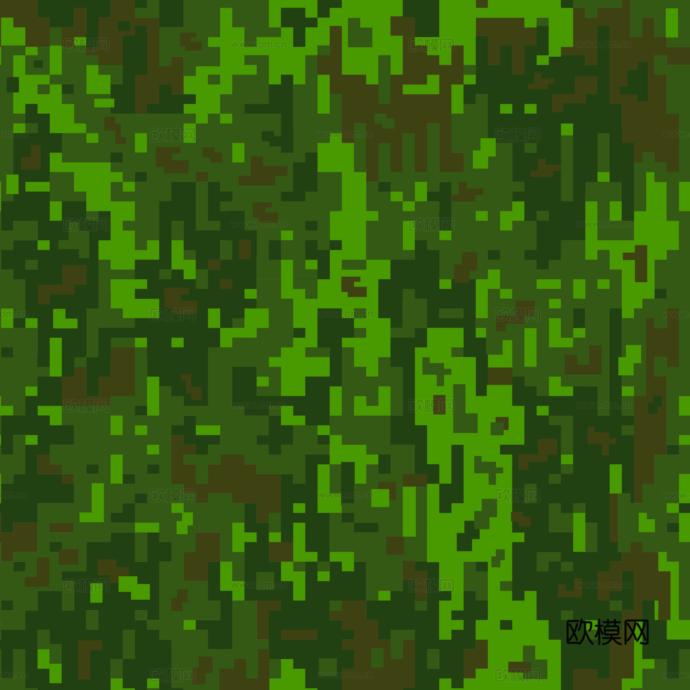 海陆空军绿迷彩服花纹图案68