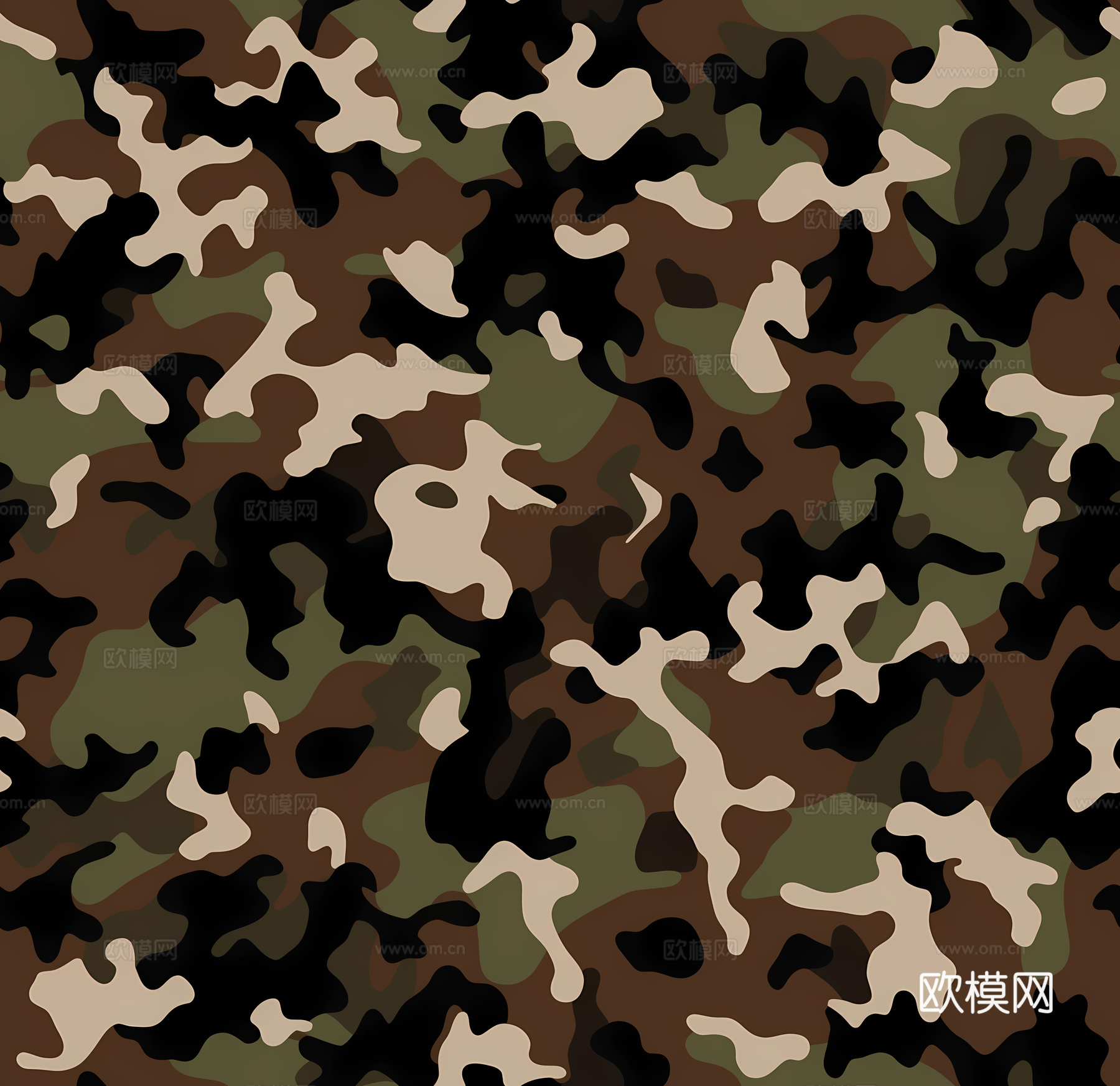 时尚迷彩图案肌理193