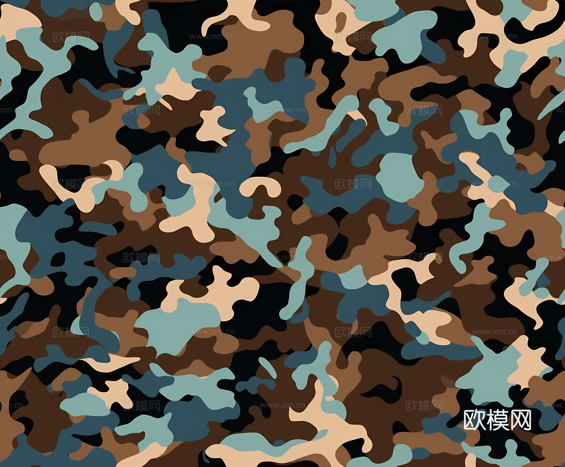 时尚迷彩图案肌理7