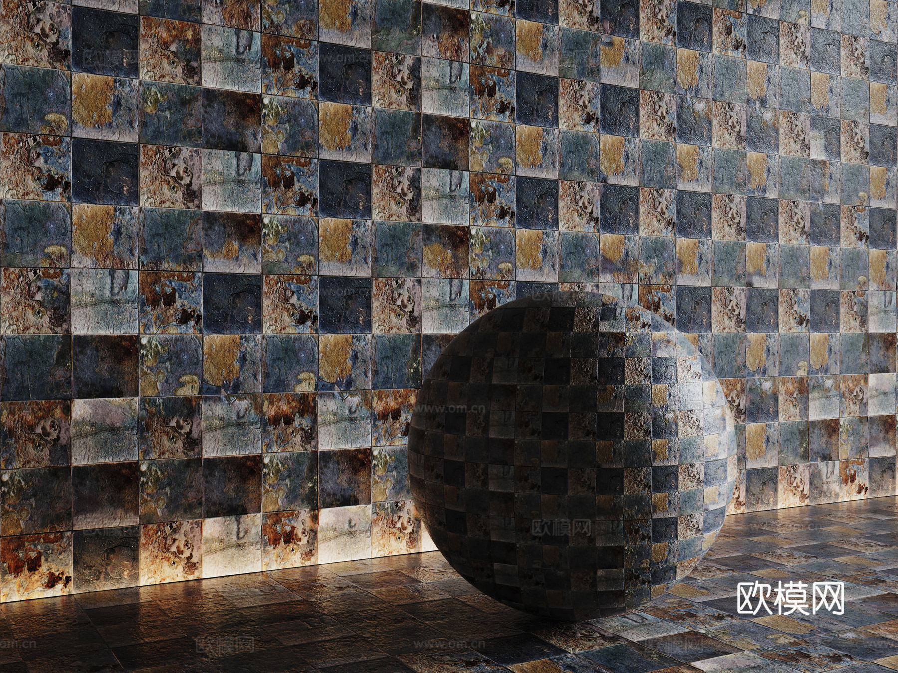 现代瓷砖 厨房瓷砖 洗手间瓷砖 地砖 墙砖 花砖su模型