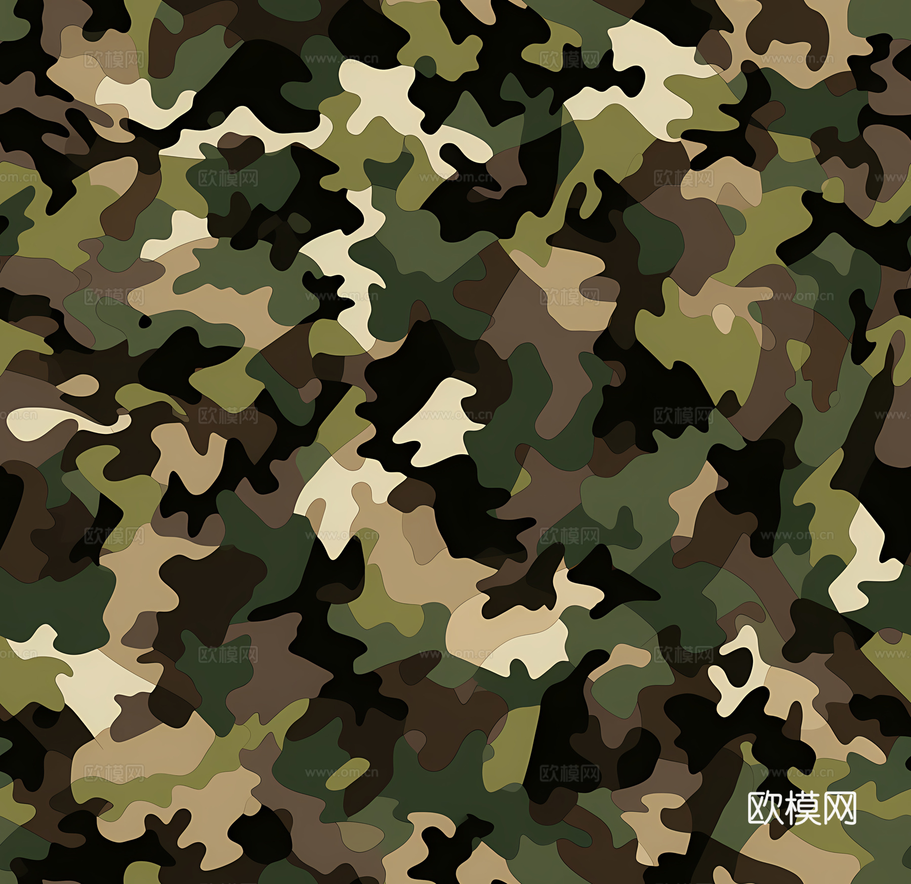 时尚迷彩图案肌理129