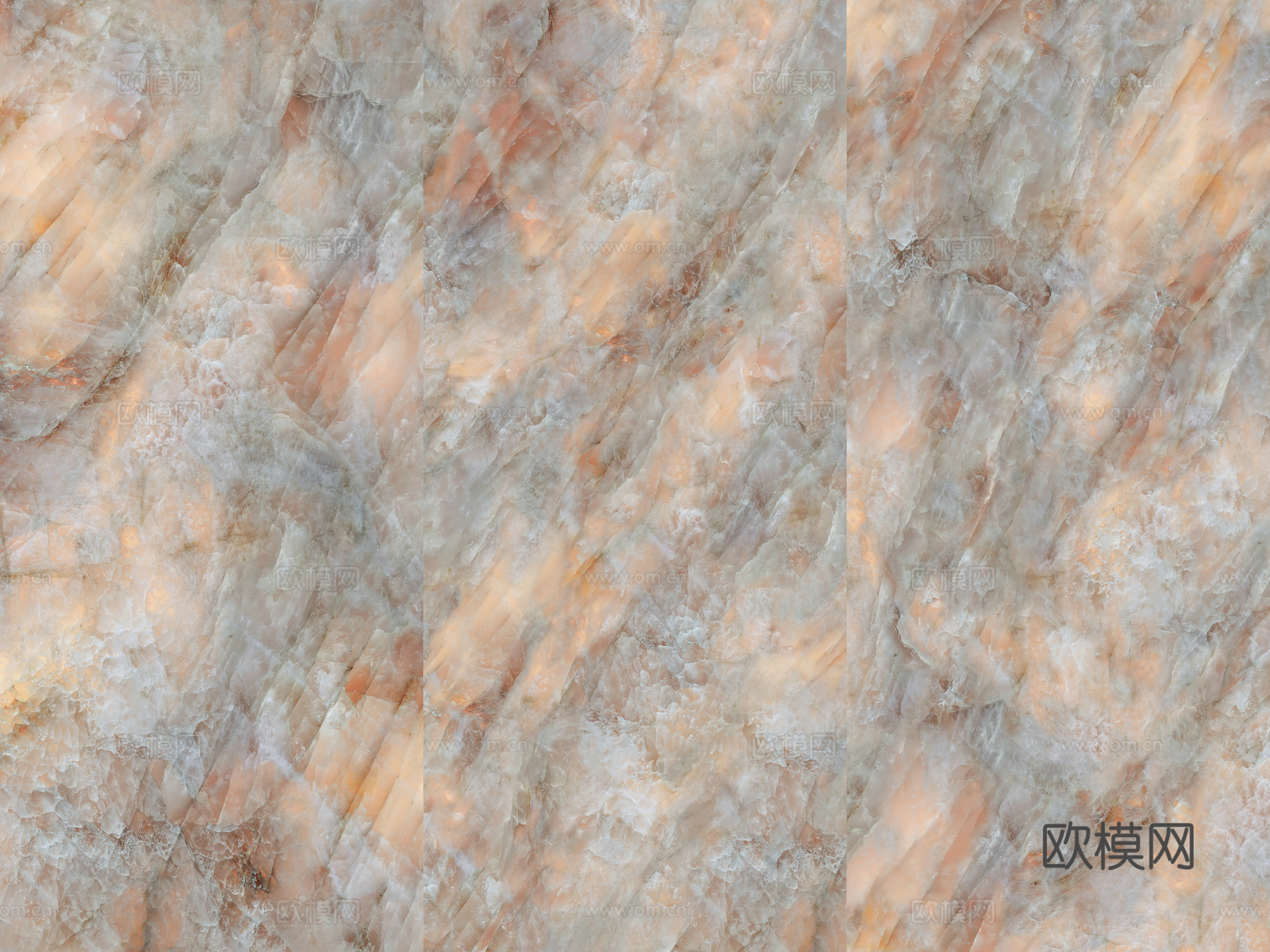 马可波罗瓷砖 冰晶琥珀浅色 粉水晶岩板 大理石瓷砖