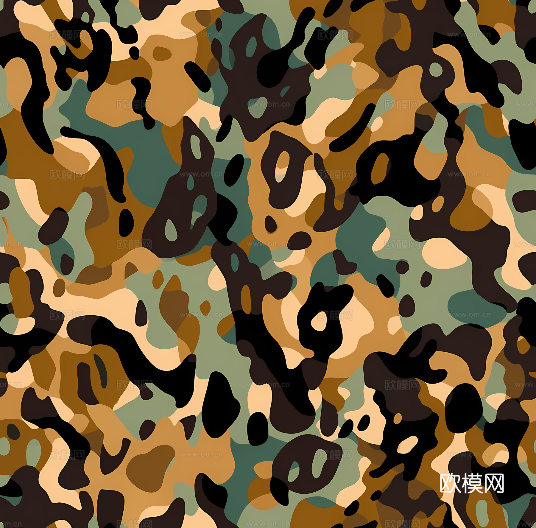 时尚迷彩图案肌理156