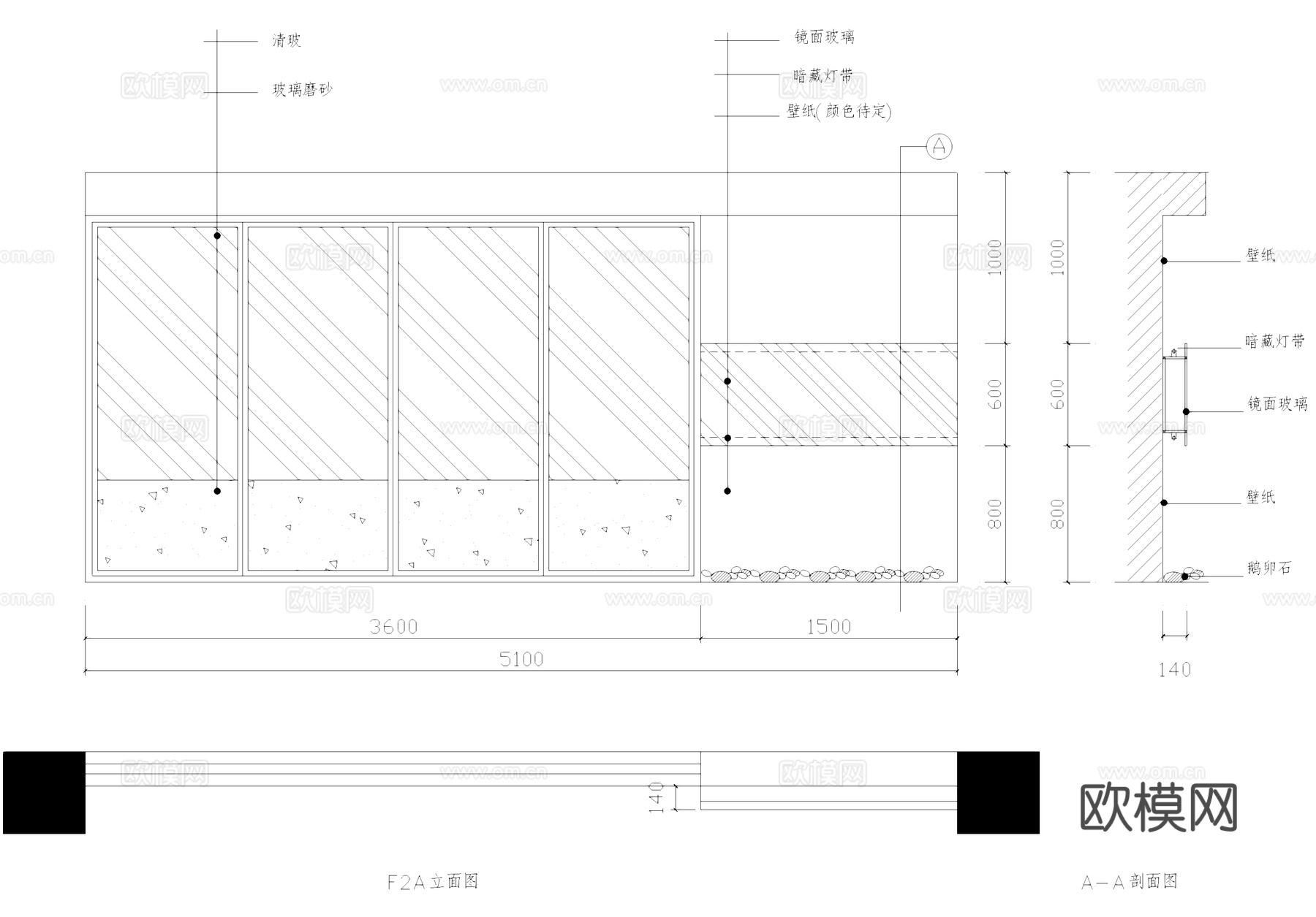 二层烧烤吧餐厅室内工装CAD施工图cad施工图