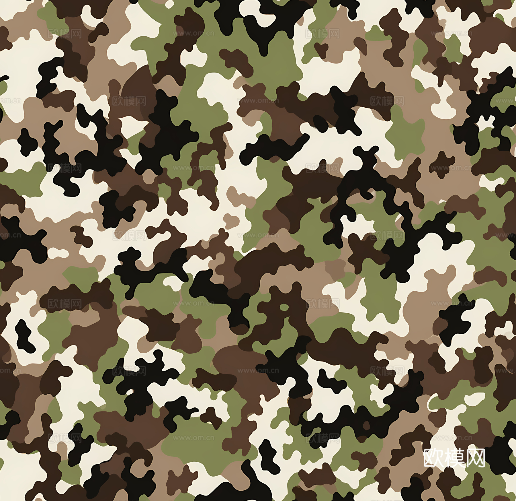 时尚迷彩图案肌理174