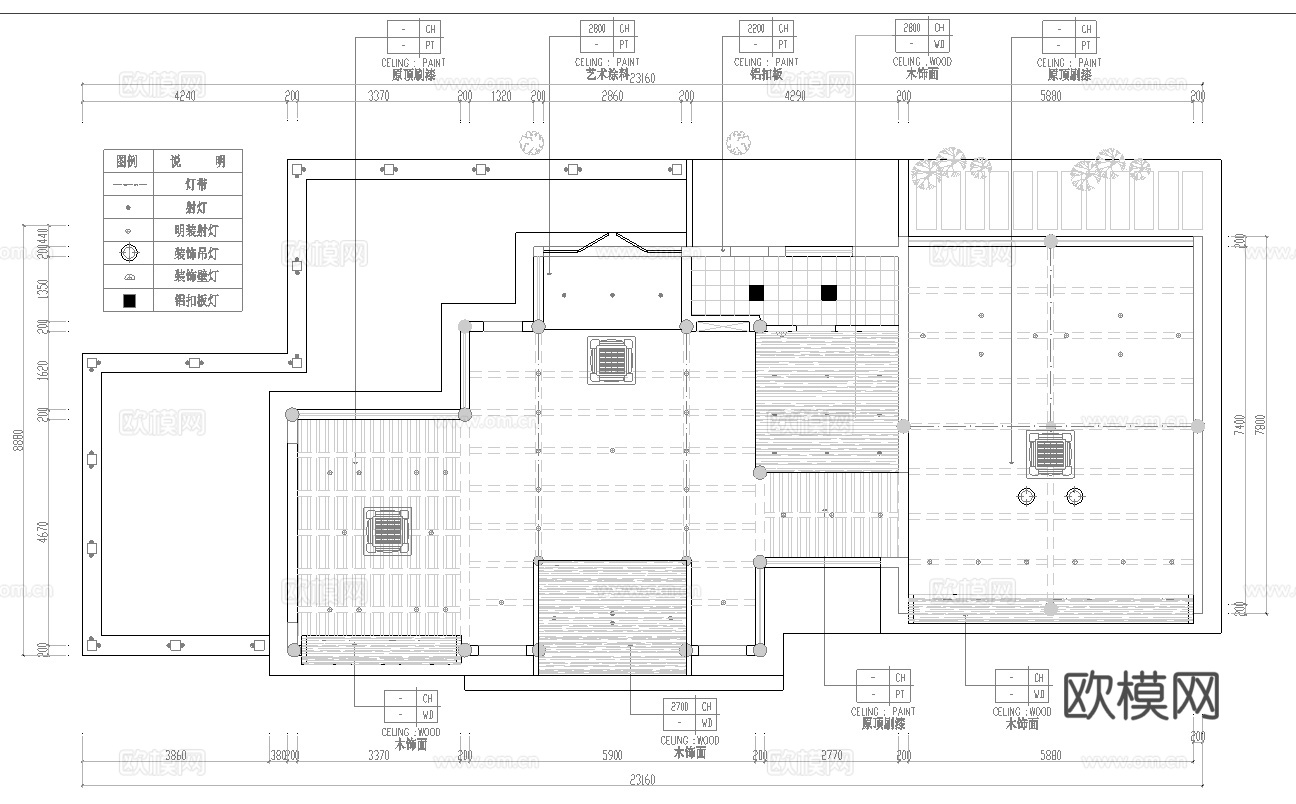 900平茶楼 茶馆  最新全套施工图合集cad施工图