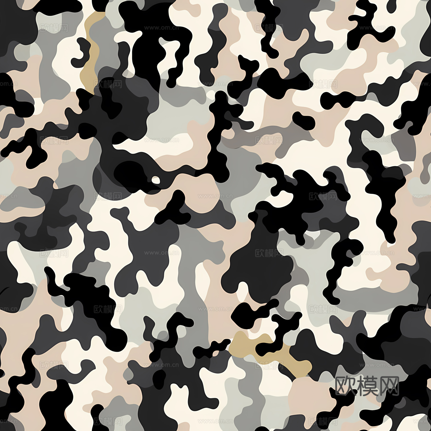 时尚迷彩图案肌理99