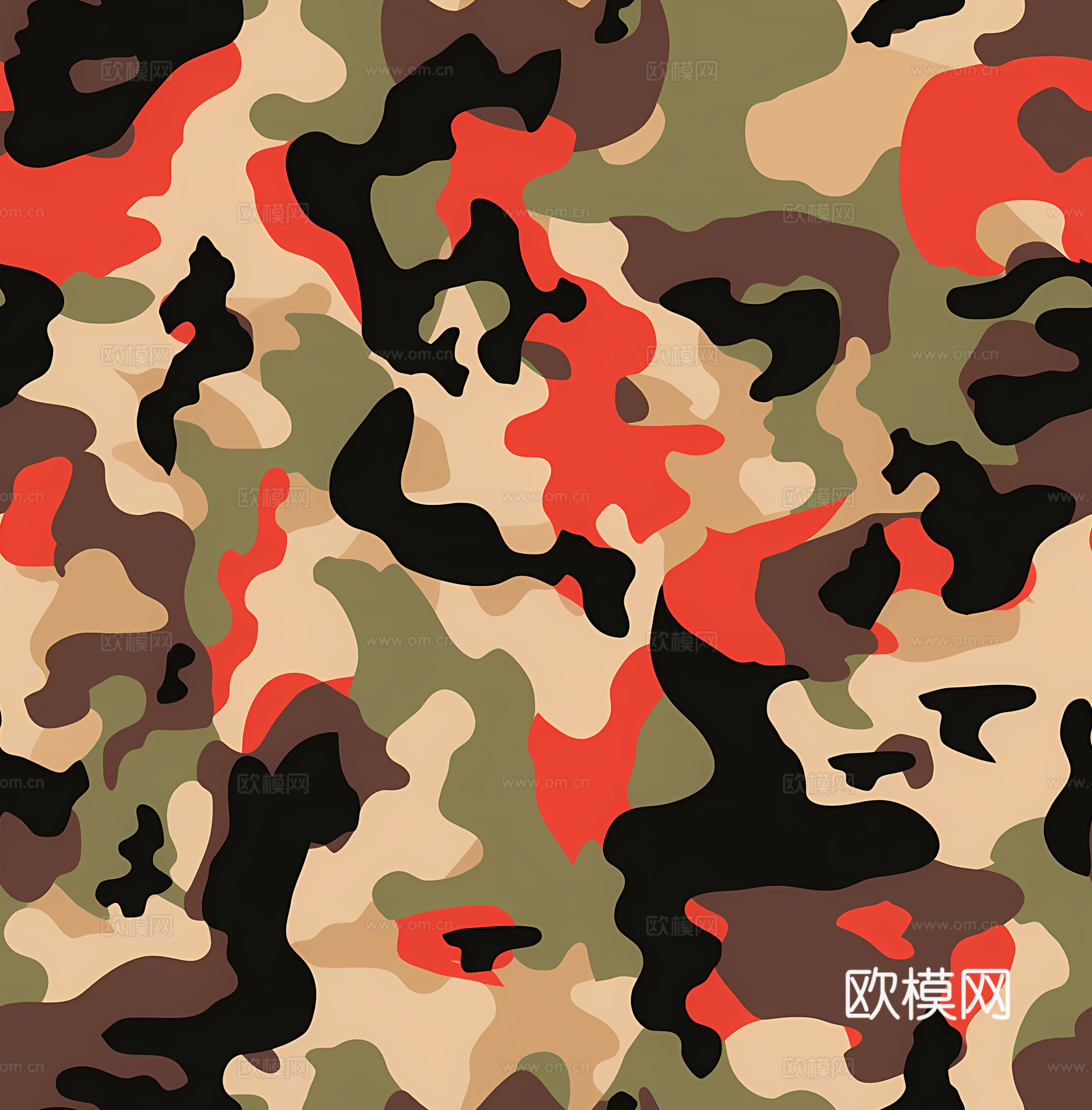 时尚迷彩图案肌理51下载