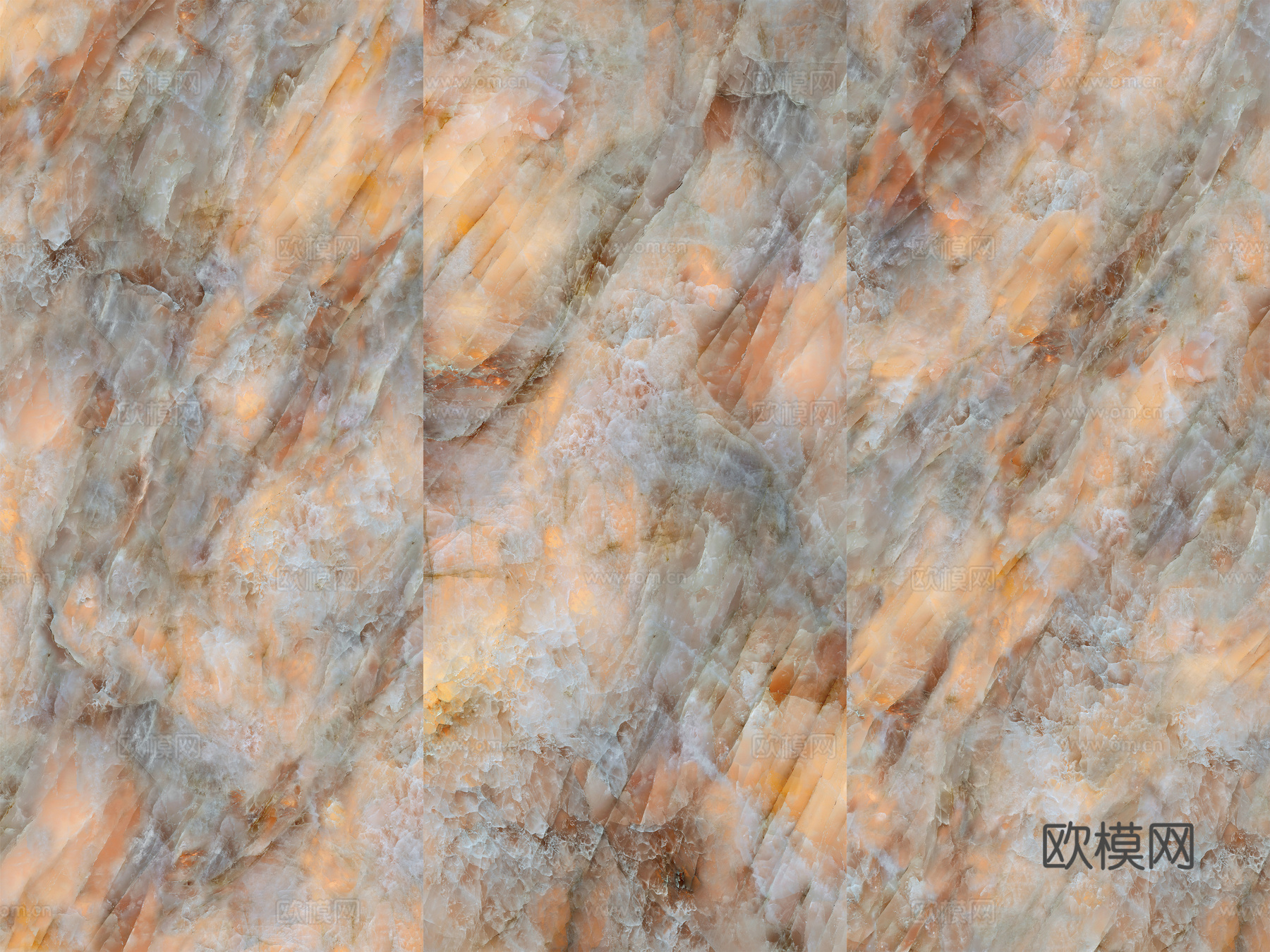 马可波罗瓷砖 冰晶琥珀深色 粉水晶岩板 大理石瓷砖