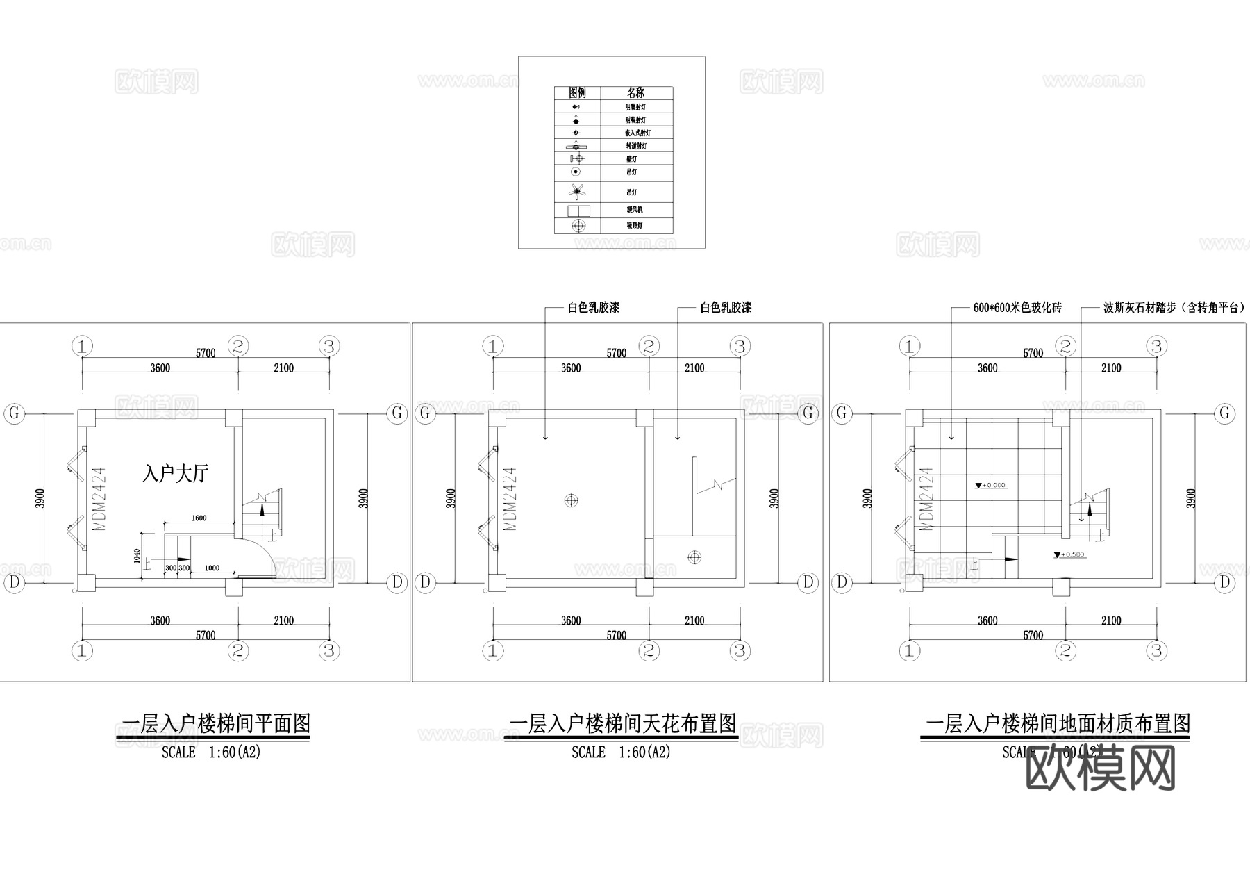 禅意度假风民宿室内工装CAD施工图cad施工图