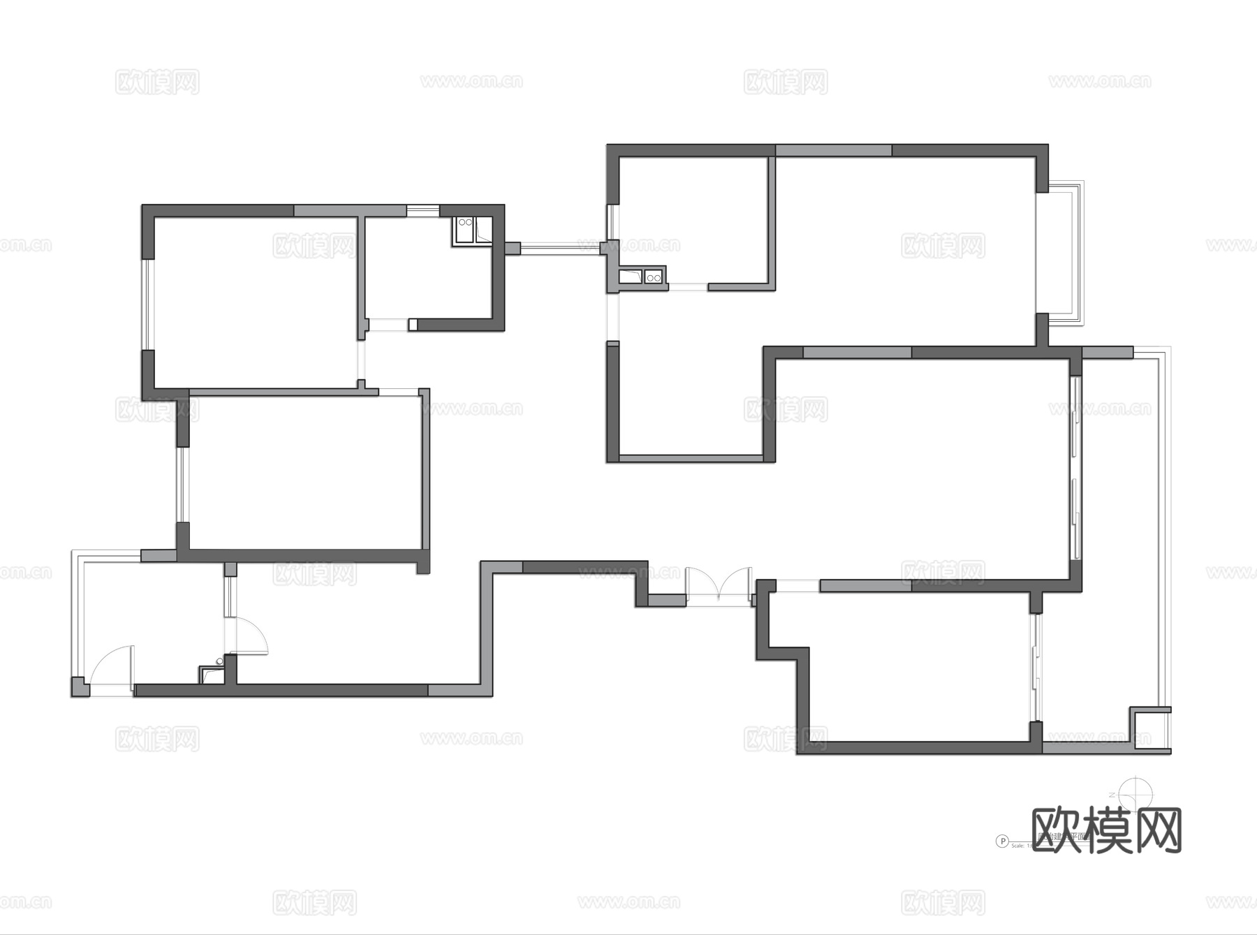 200平cad+psd+psd施工图cad施工图