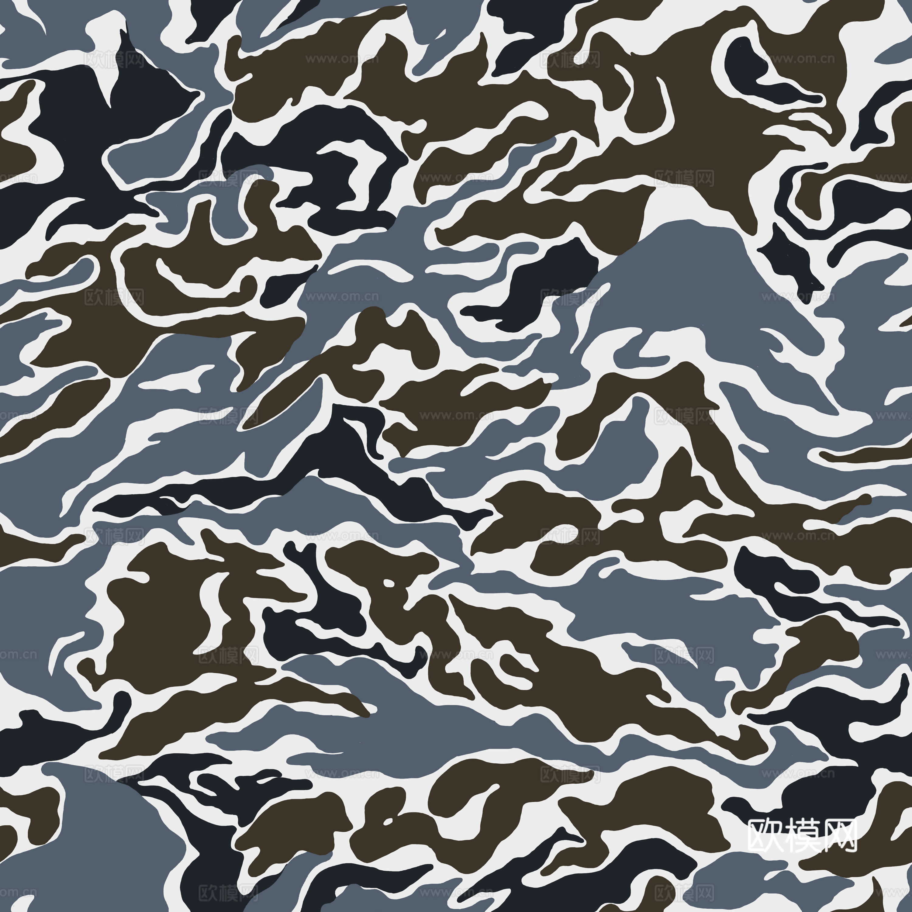 迷彩布纹布艺面料图案8