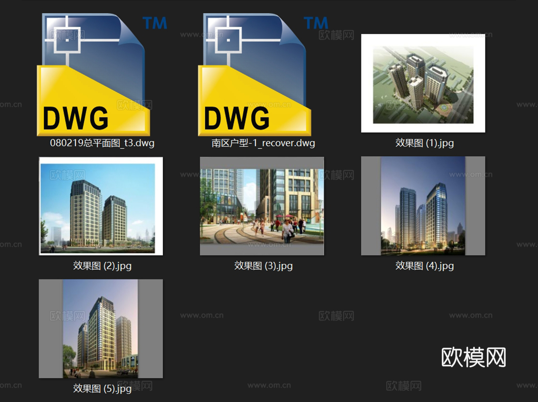 合肥电焊条厂改建规划建筑户型平面CAD施工图cad施工图