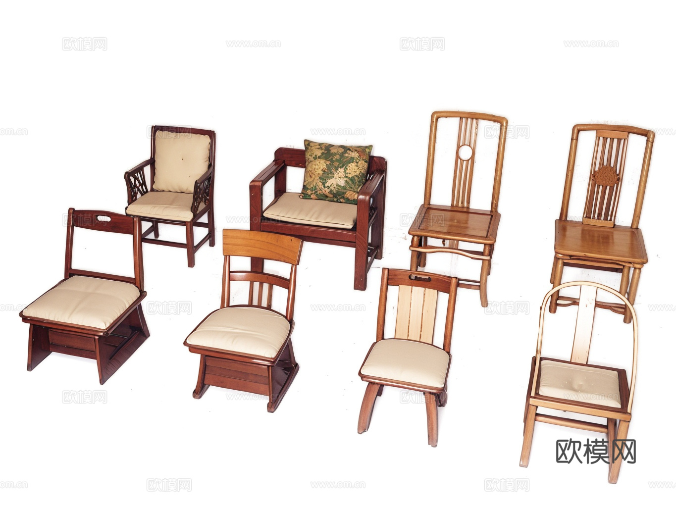 雕塑摆件家具灯具器材设备室外建筑小品su模型下载（渲染图1）