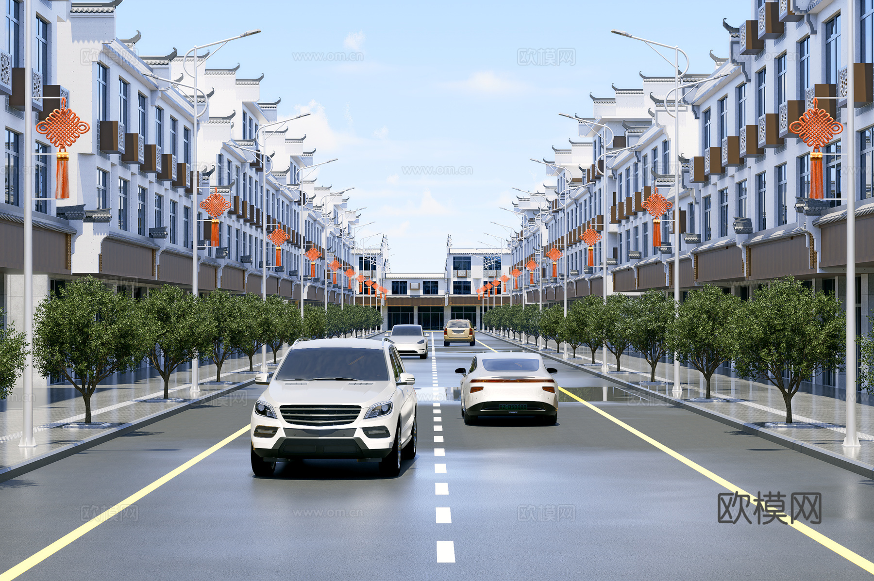 徽派建筑su模型