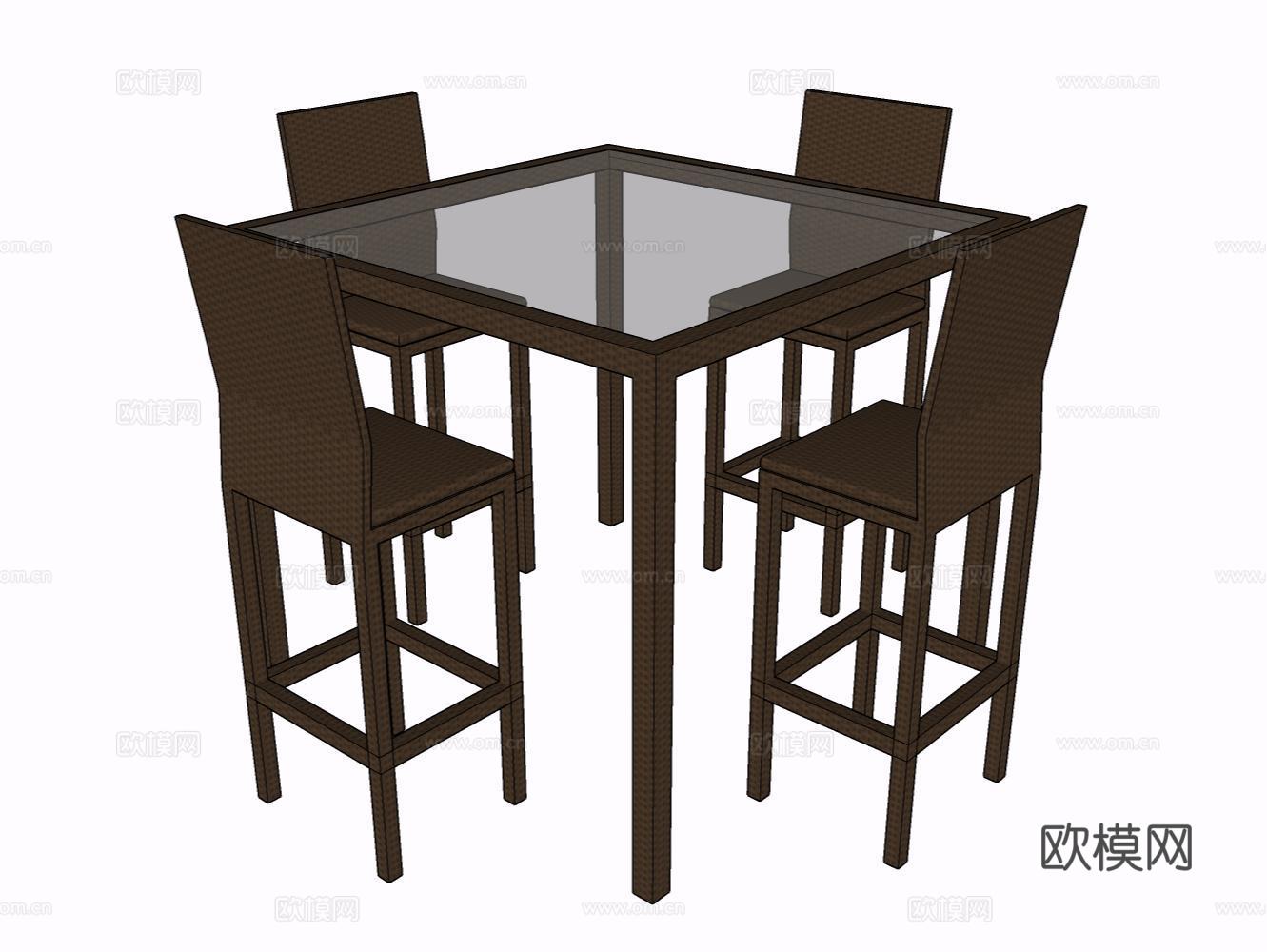 雕塑摆件家具灯具器材设备室外建筑小品su模型下载（渲染图2）