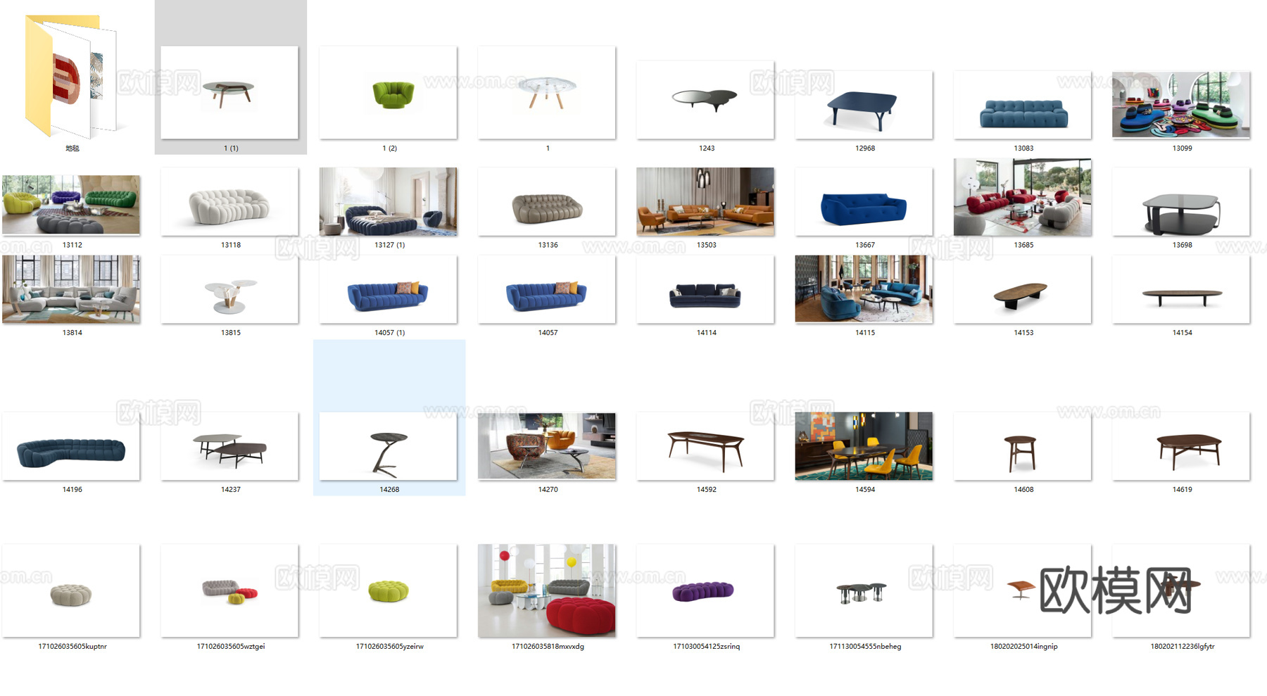 现代ROCHE BOBOIS罗奇堡平面+CAD图库cad施工图