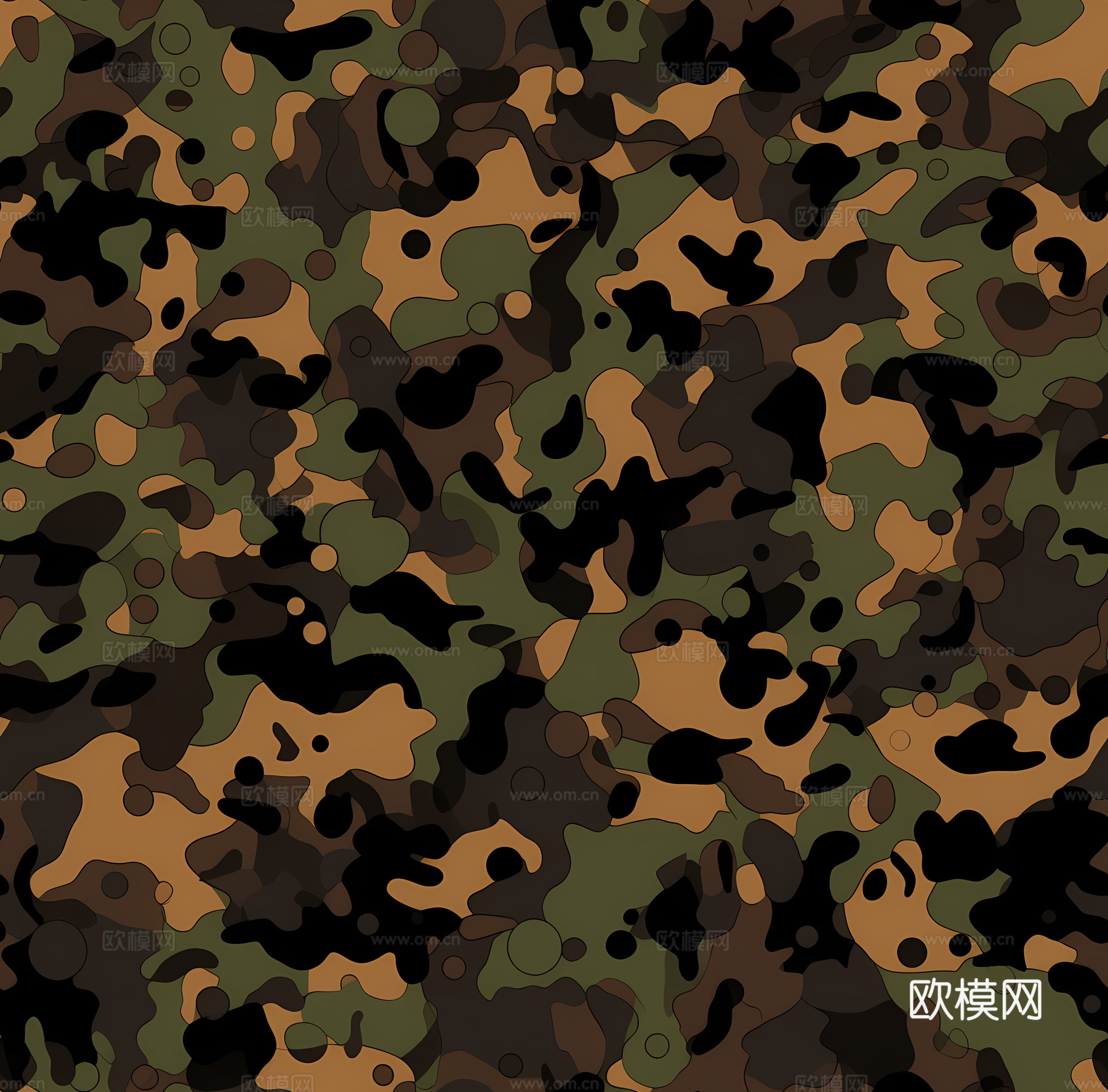 时尚迷彩图案肌理88