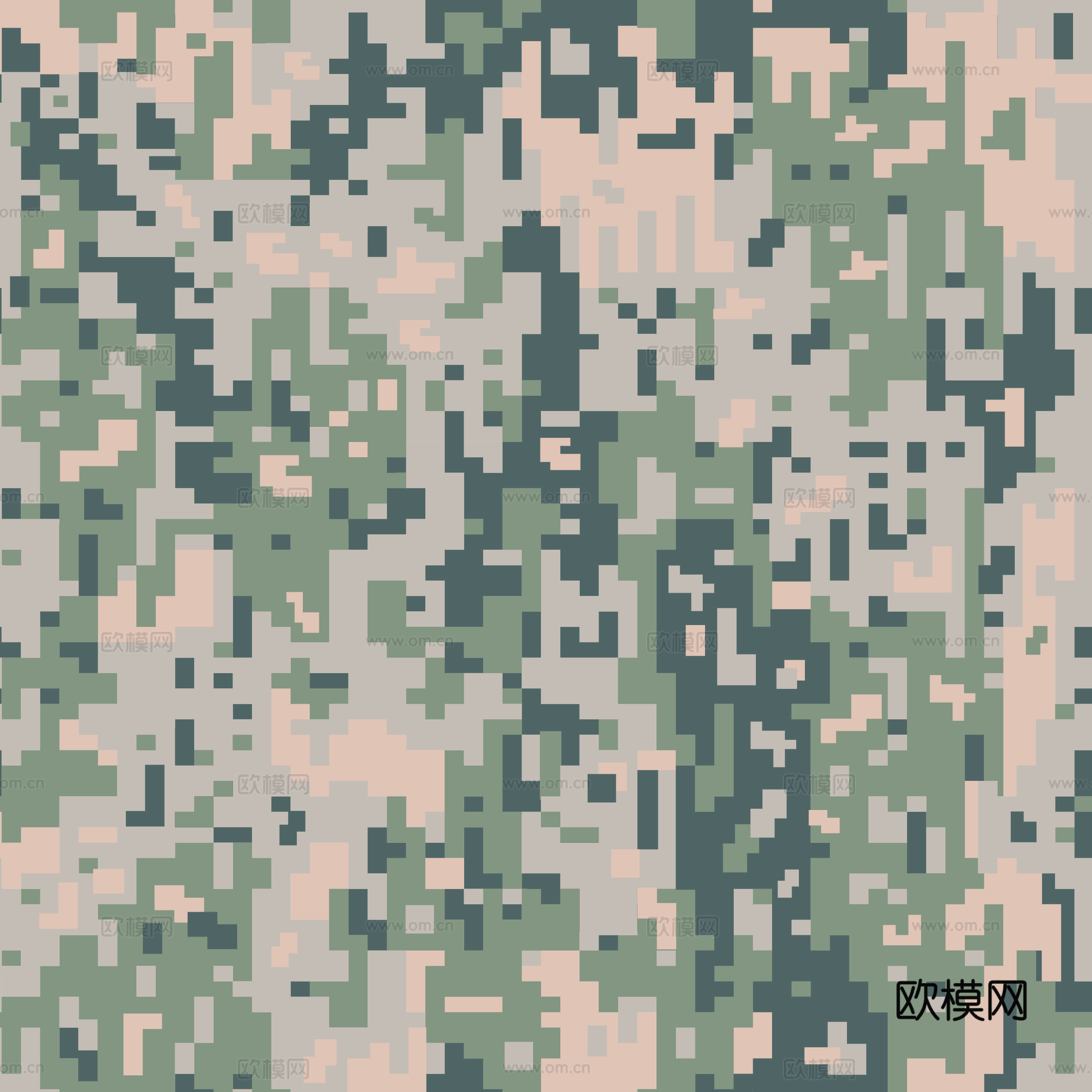 海陆空军绿迷彩服花纹图案80下载