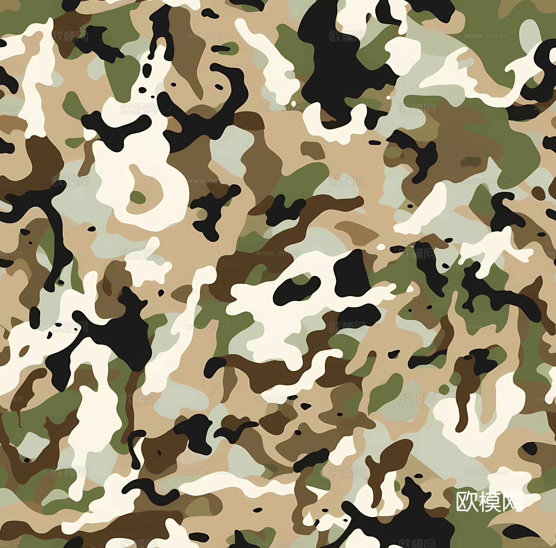 时尚迷彩图案肌理275