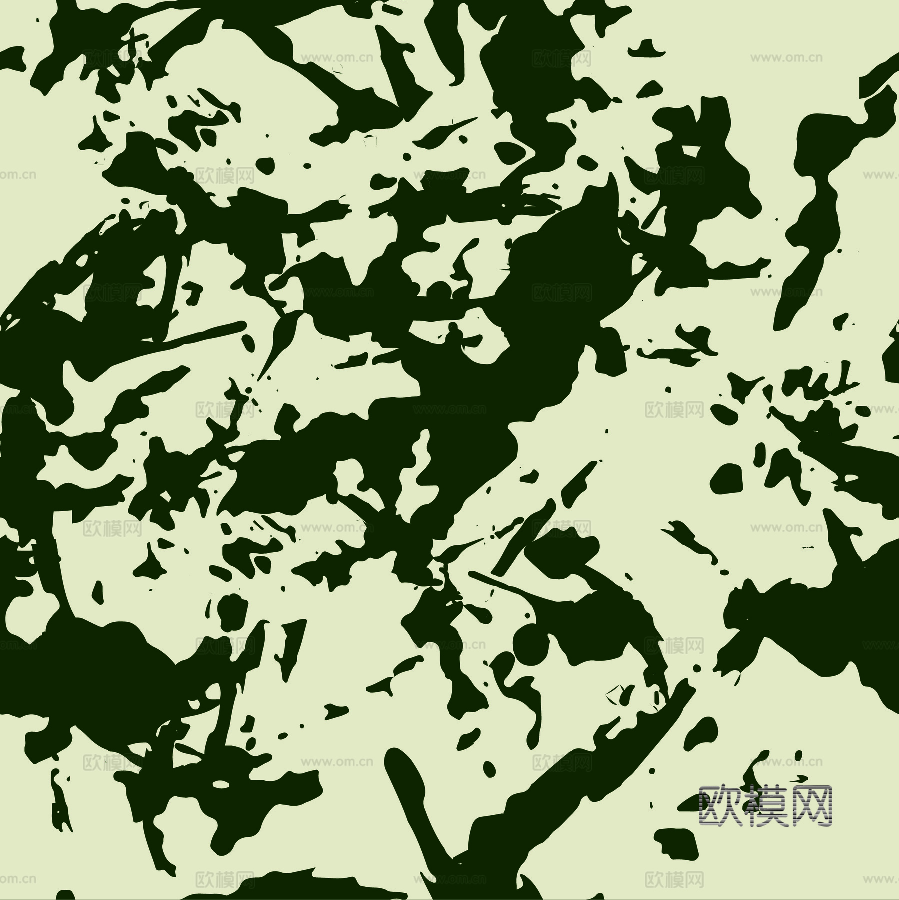 海陆空军绿迷彩服花纹图案212