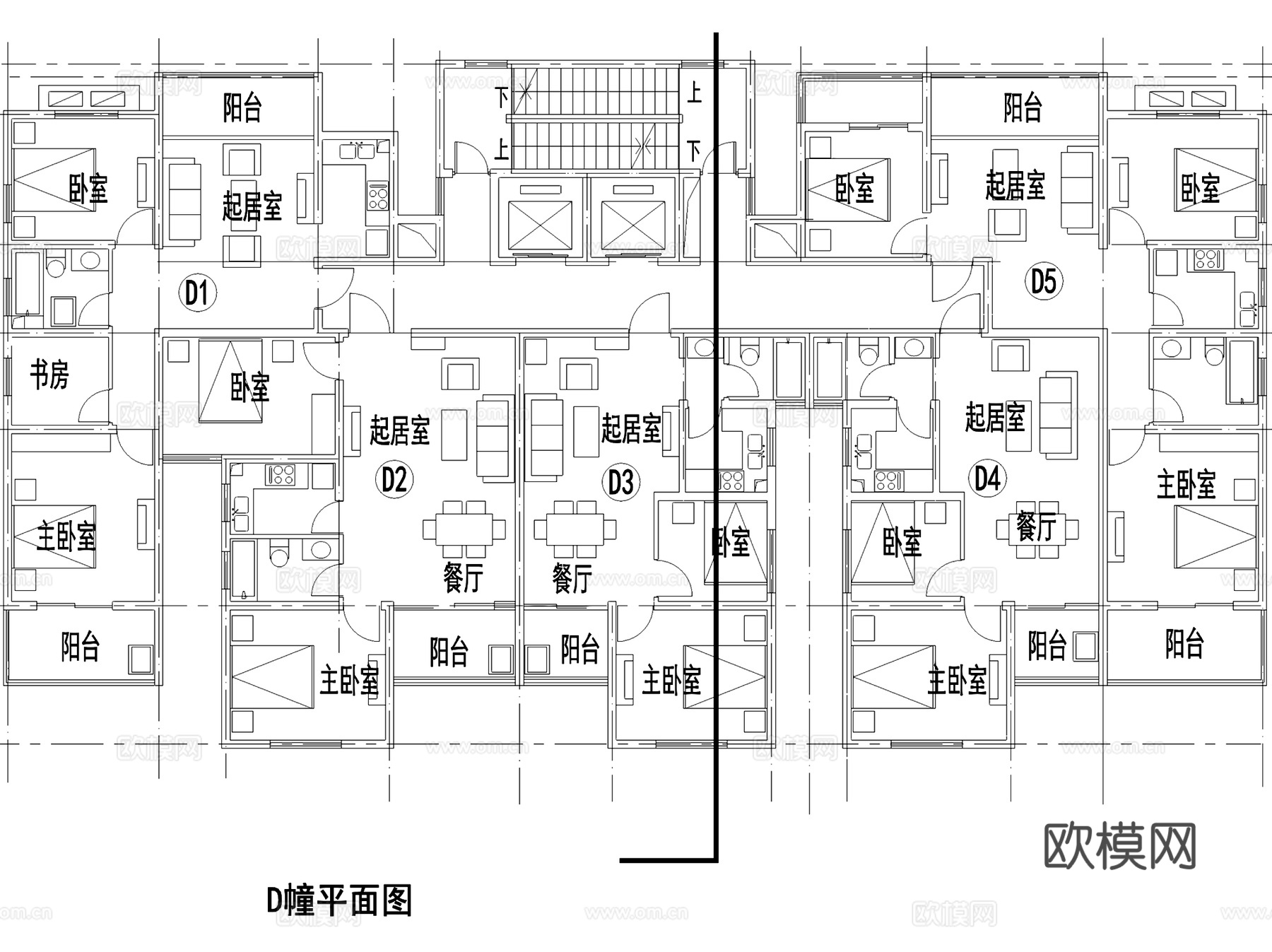 合肥电焊条厂改建规划建筑户型平面CAD施工图cad施工图