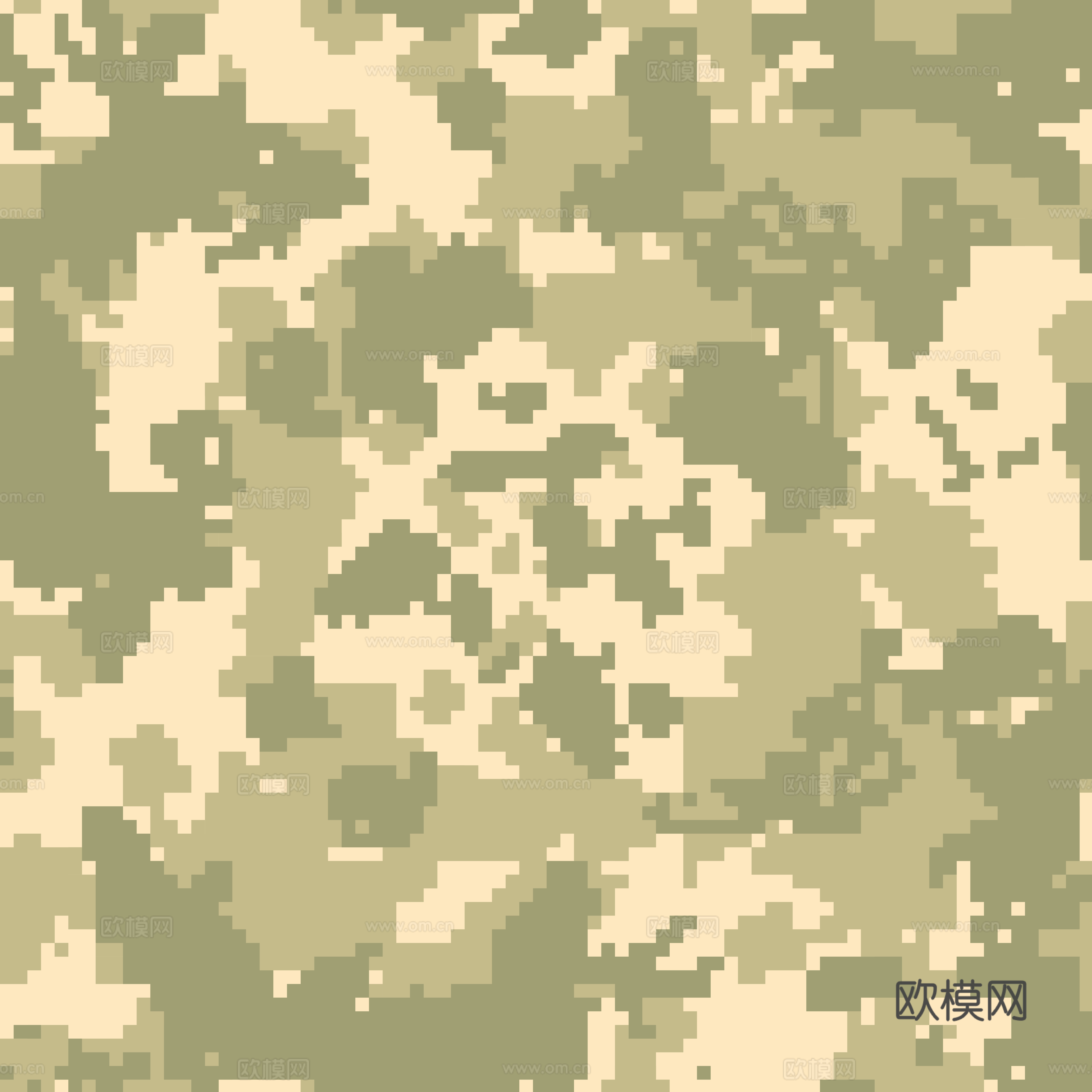 海陆空军绿迷彩服花纹图案77