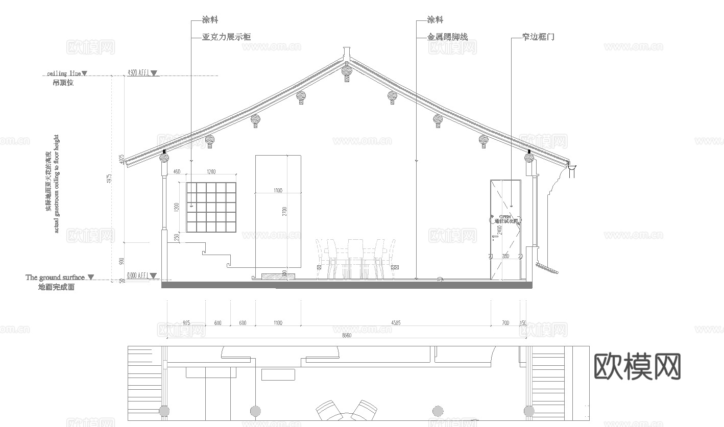 茶楼 茶馆  最新全套施工图合集cad施工图