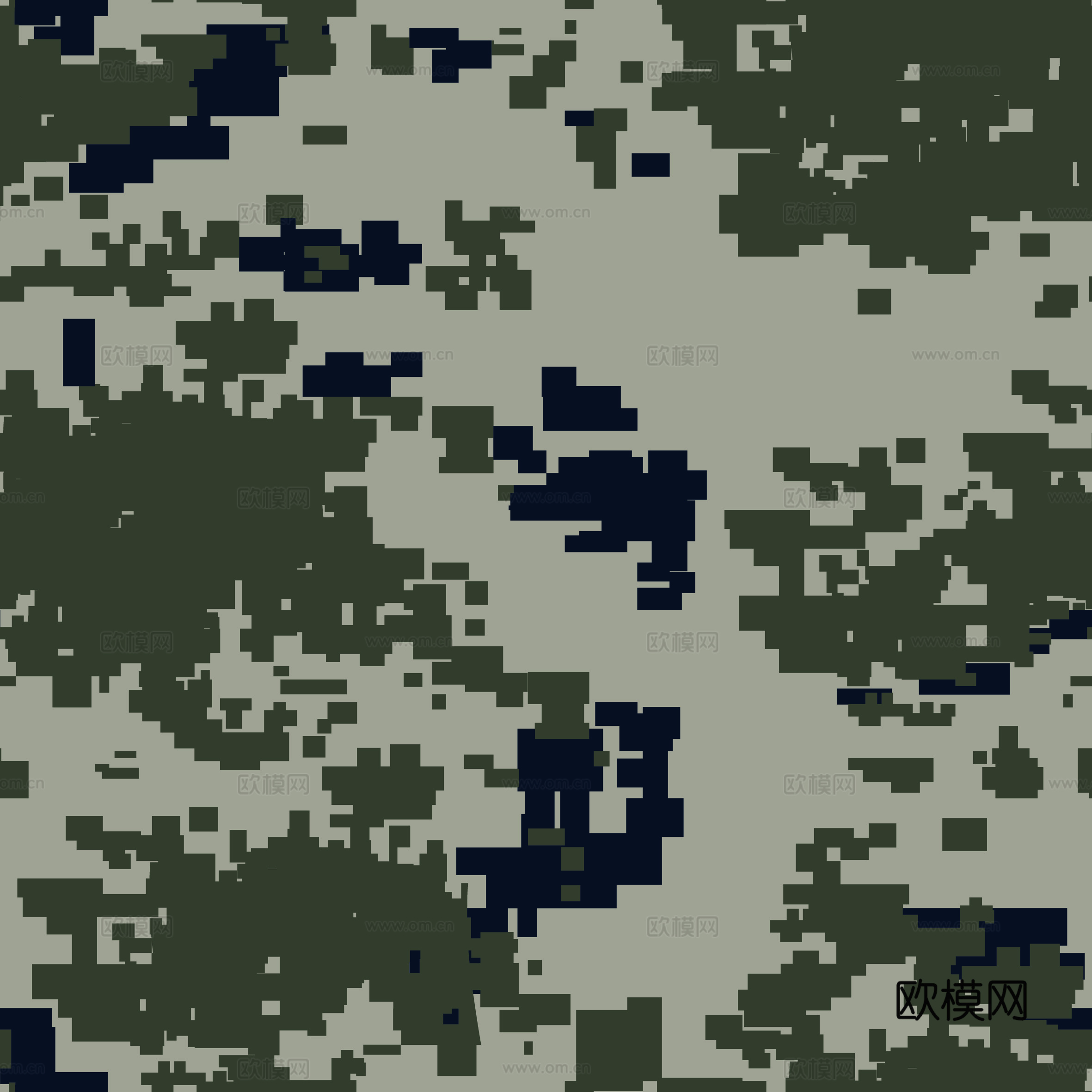 海陆空军绿迷彩服花纹图案38下载