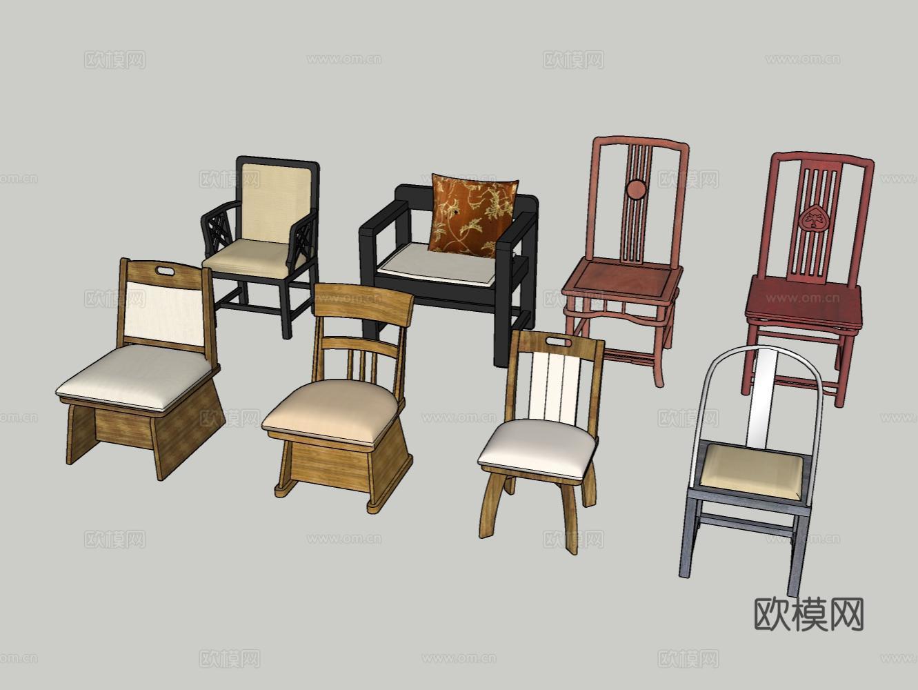 雕塑摆件家具灯具器材设备室外建筑小品su模型下载（渲染图2）