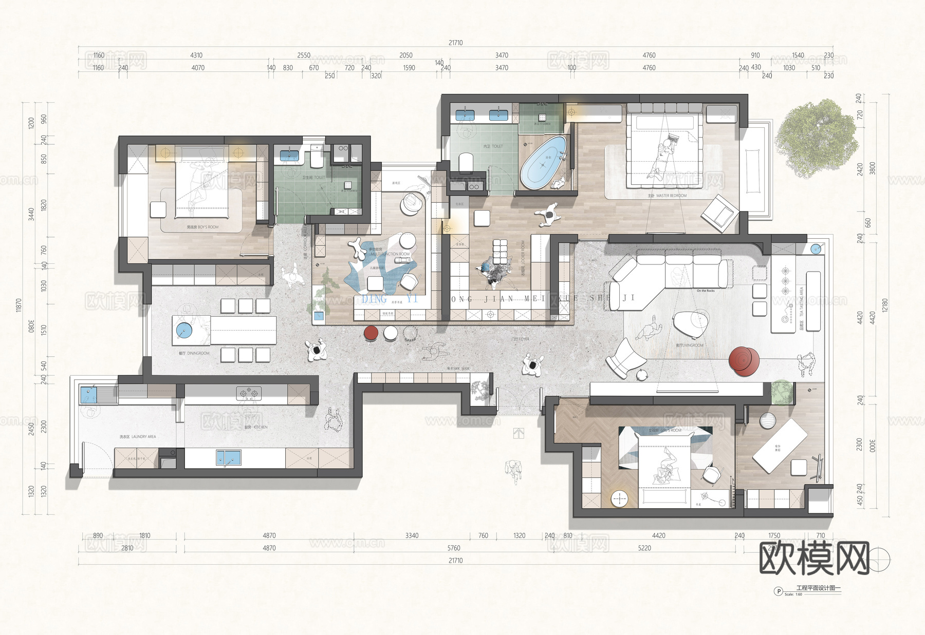 200平cad+psd+psd施工图cad施工图
